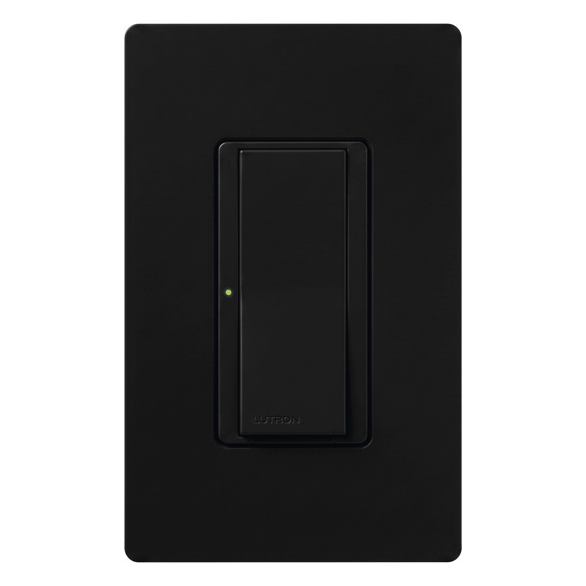 Switch de Paleta / Un Solo Polo / Multilocación / 120 V / 8 A / LED de Ubicación / Color Negro — LUTRON ELECTRONICS · SKU MAS8AMBLS