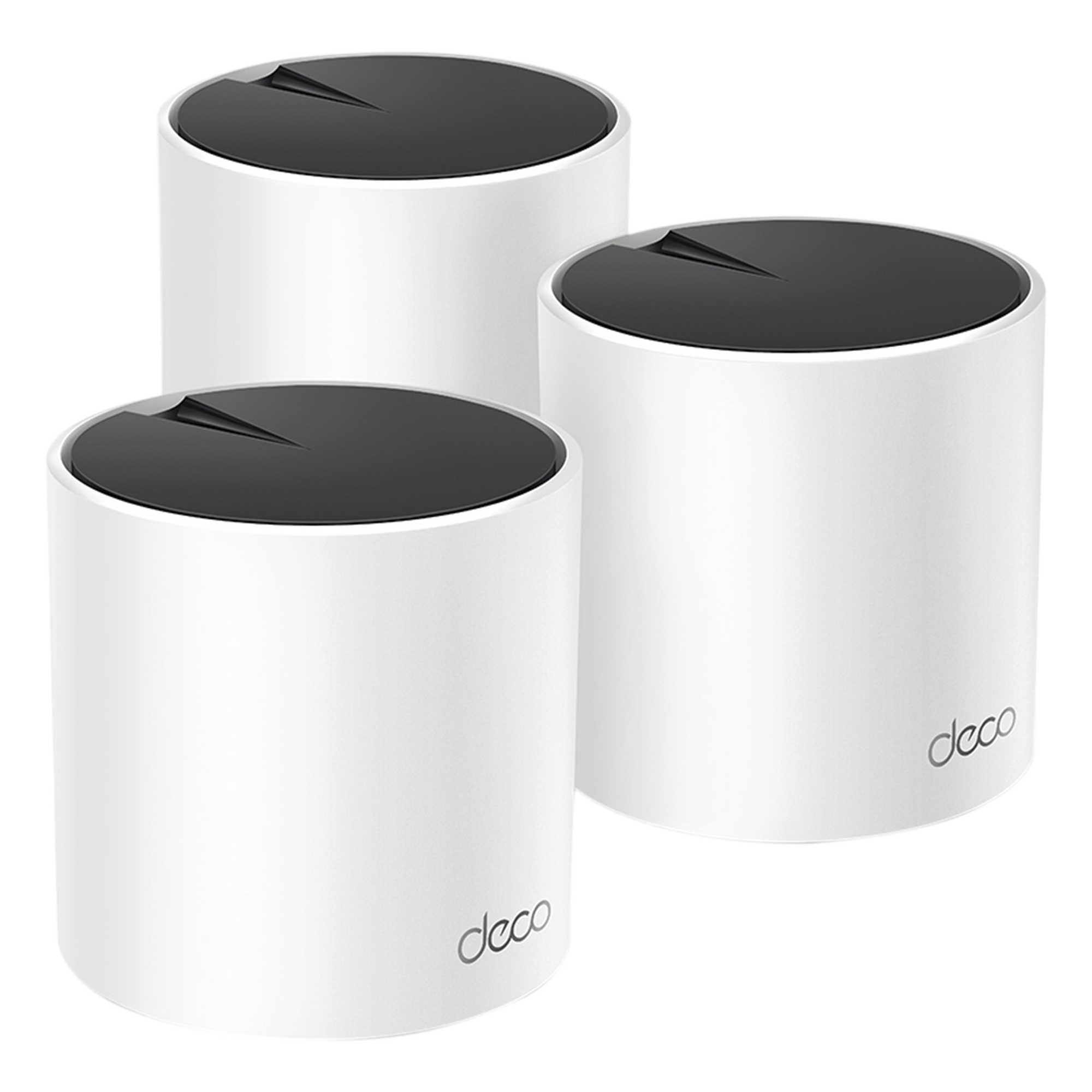 Sistema Mesh Wi-Fi 6 / AX3000 Mbps / 3 Nodos / 3 Puertos Gigabit WAN/LAN / 2 Antenas Internas / Administración por App — TP-LINK · SKU DECOX55-3PACK