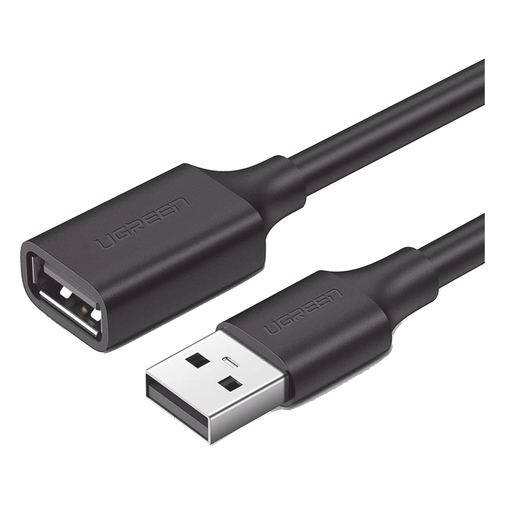 Cable Extensor USB 2.0 / Macho-Hembra / 1 m (3.3 ft) / 480 Mbps / Núcleo Cobre Estañado 28/22 AWG / Doble Blindaje — UGREEN · SKU 10314