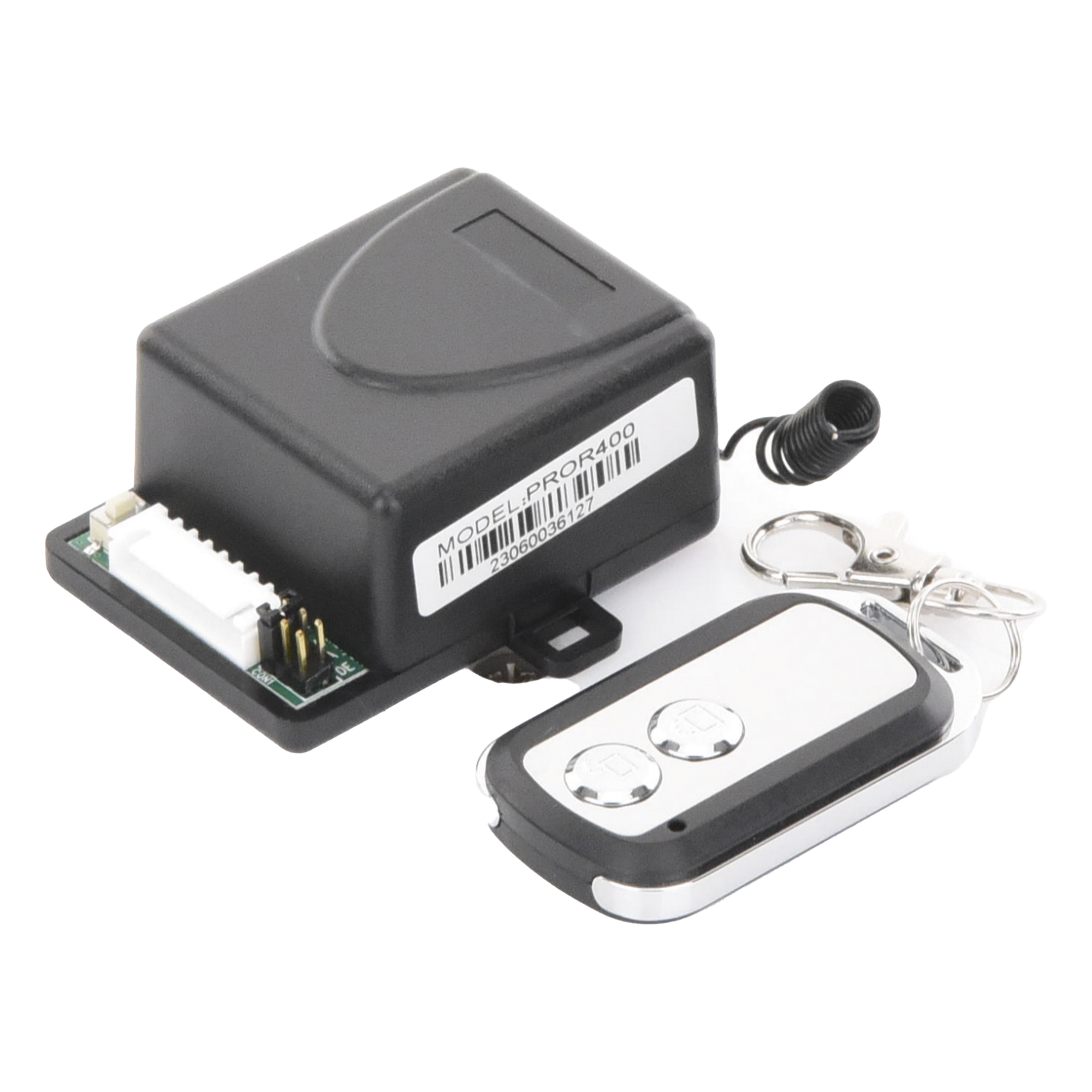 Receptor de RF / 2 Relevadores / 433.92 MHz / 50 m / 12-24 VCD / -20 a 60°C / 2.4 x 1.7 x 0.1 in — ACCESSPRO · SKU PROR400