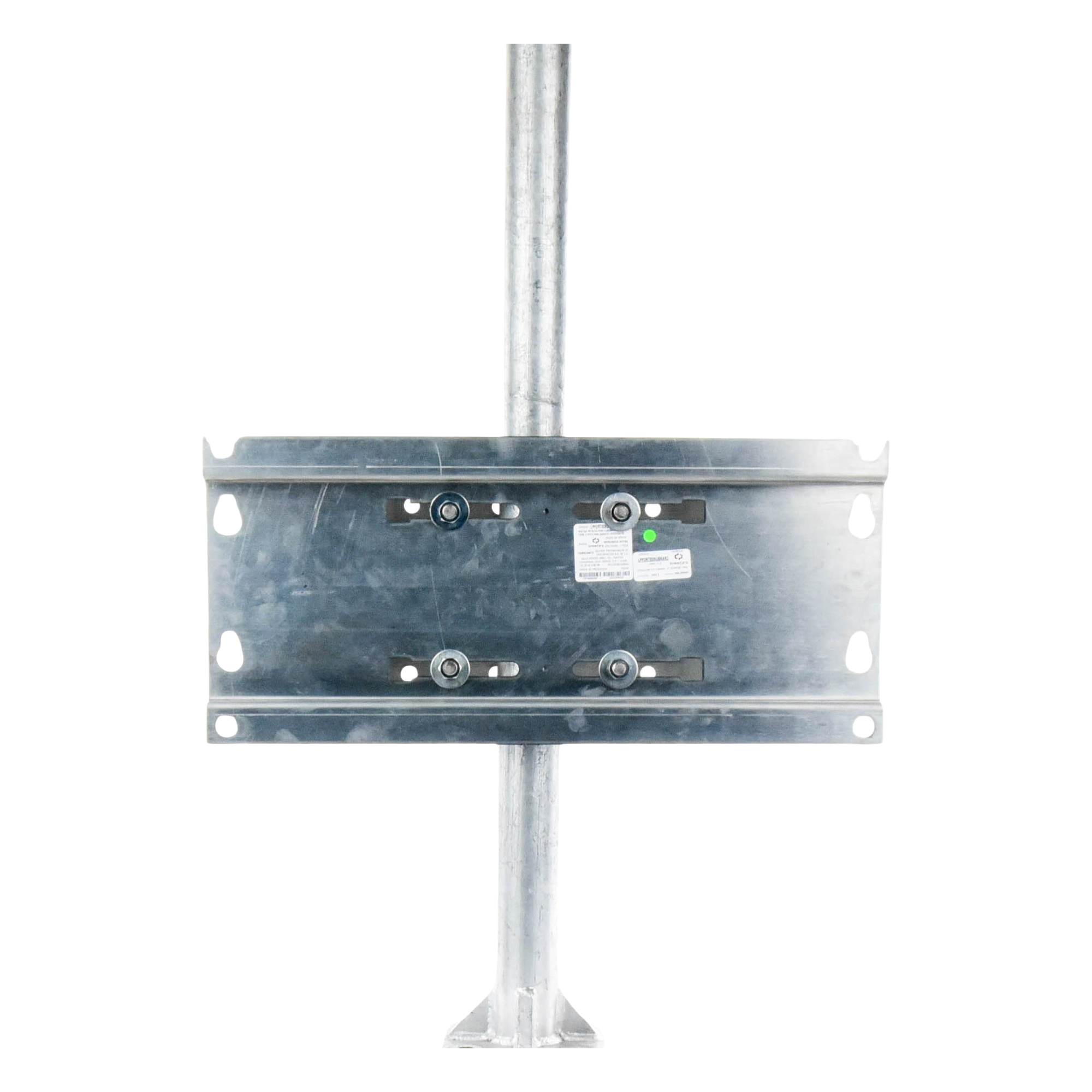Herraje de Fijación / Montaje en Pared, Poste o Torre / Tornillos 250 mm / Compatible con Gabinete 9U