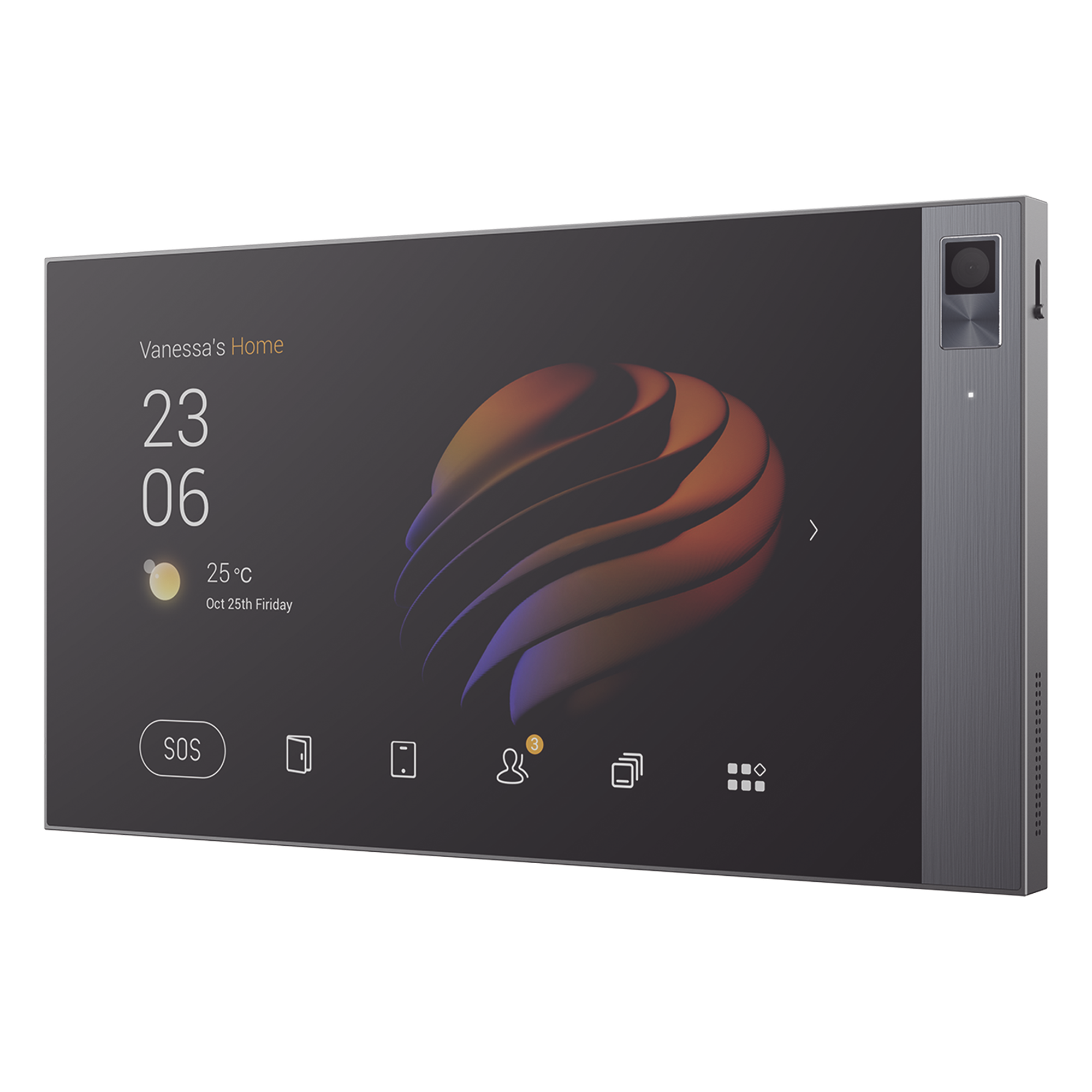 Panel de Control Táctil / 8 Pulgadas / Resolución 1280x800 / Wi-Fi Dual Band / Zigbee 3.0 / PoE / Sensores Integrados — AKUBELA · SKU PG71POEUS