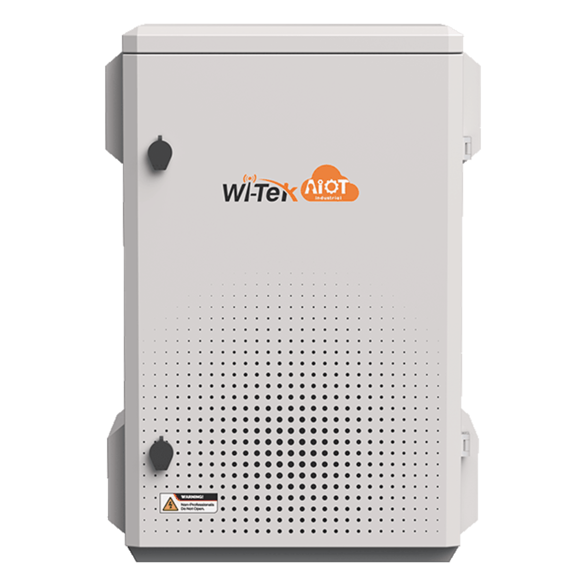 Gabinete de Protección IP55 / Acero SPCC / 380 x 660 x 240 mm / Rieles DIN / Montaje Vertical u Horizontal / 4 Placas Laterales Externas — WI-TEK · SKU WI-IOTBOX03-V3