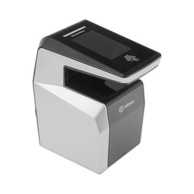 Lector de huella MorphoWave Compact / lector Multiformato  MIFare, DESFire, Prox HID, ICLASS/ QR/ IP65 / PoE