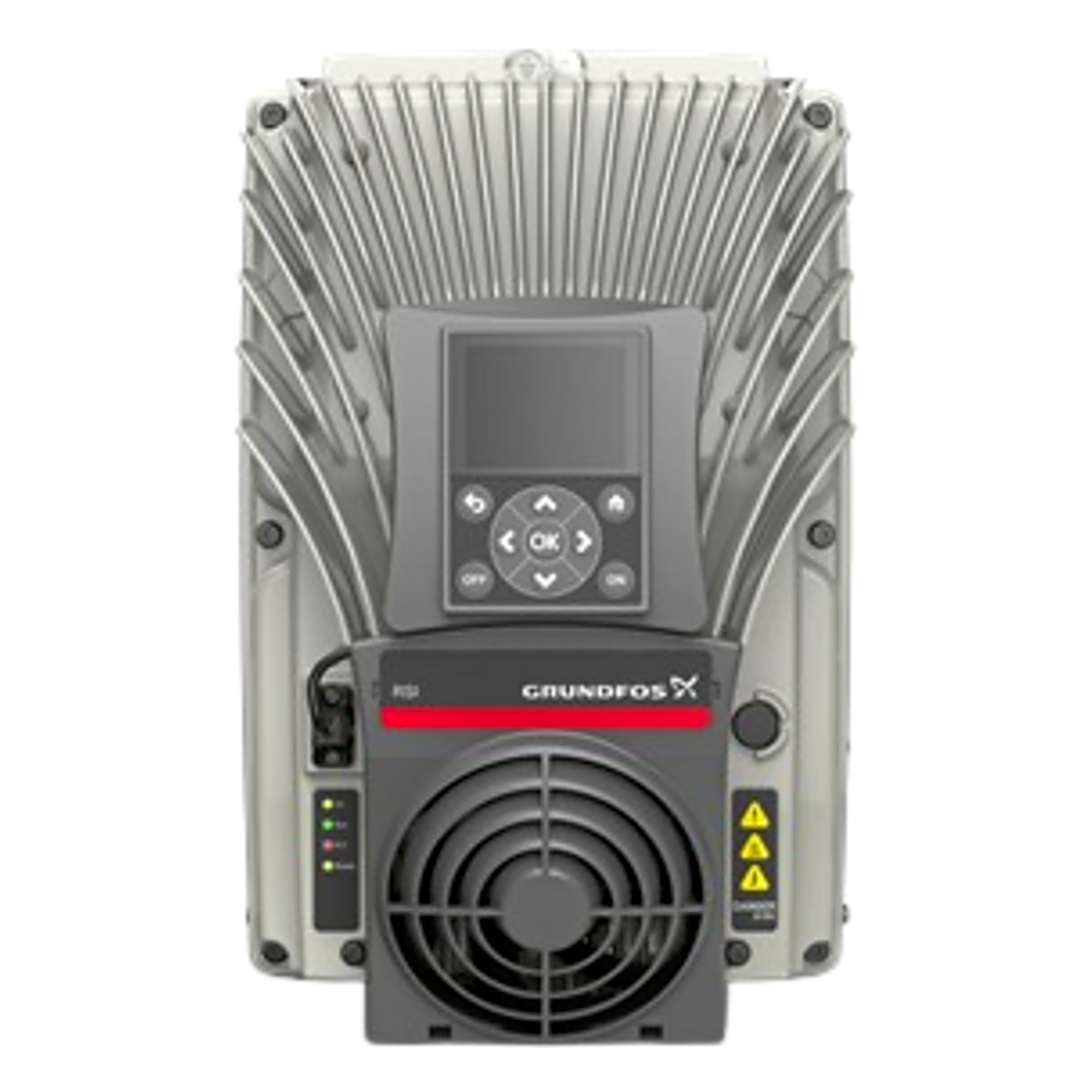 Inversor Solar para Bomba AC / 7.5kW (10HP) / 440V Trifásico / MPPT 99% / RS-485 Modbus / Entrada CA/CC — GRUNDFOS · SKU RSI440V7.5KW