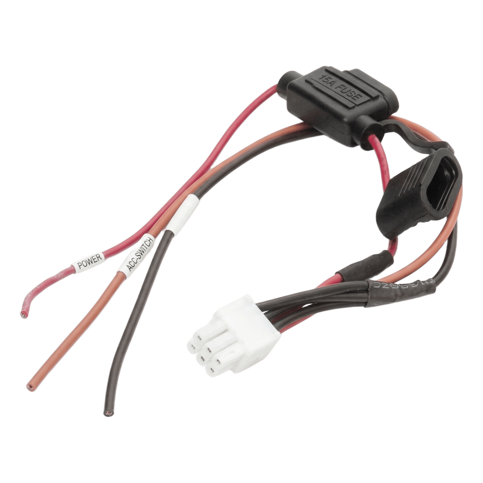 Cable de Alimentación / 15 cm (5.9 in) / Conectores Estándar / Codificación por Color / Tierra / Accesorio — HIKVISION · SKU 101517778