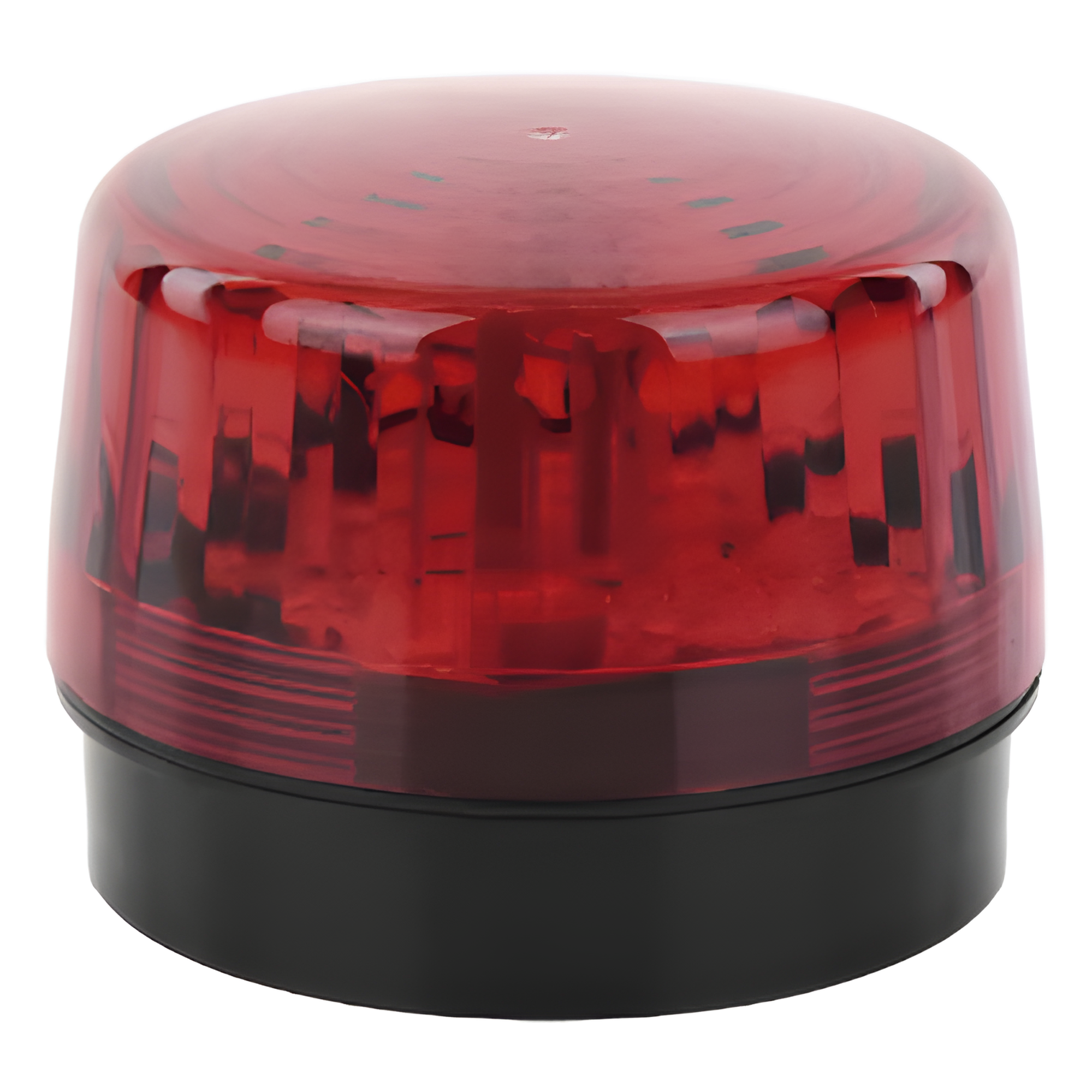 Luz Estroboscópica LED / 35 LEDs / 8 Patrones de Parpadeo / IP66 / 12-24 Vcc/Vca / Batería de Respaldo 9V