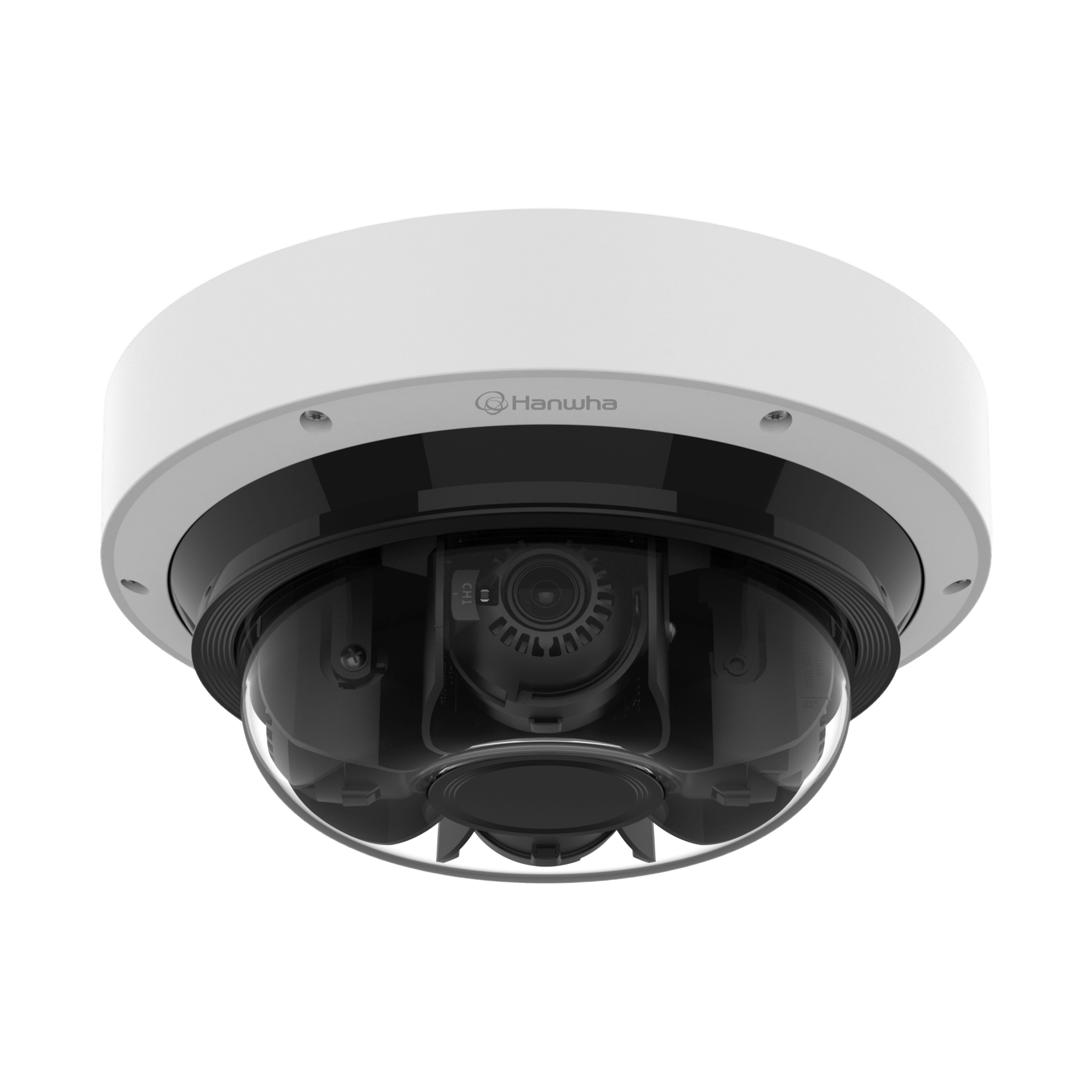 Camara Multi sensor 8MP x 4 CH con Inteligencia Artificial / Lente Motorizado de 3.3 a 5.7mm / WDR 120dB / Protección IP66 / IK10 / NEMA4X 