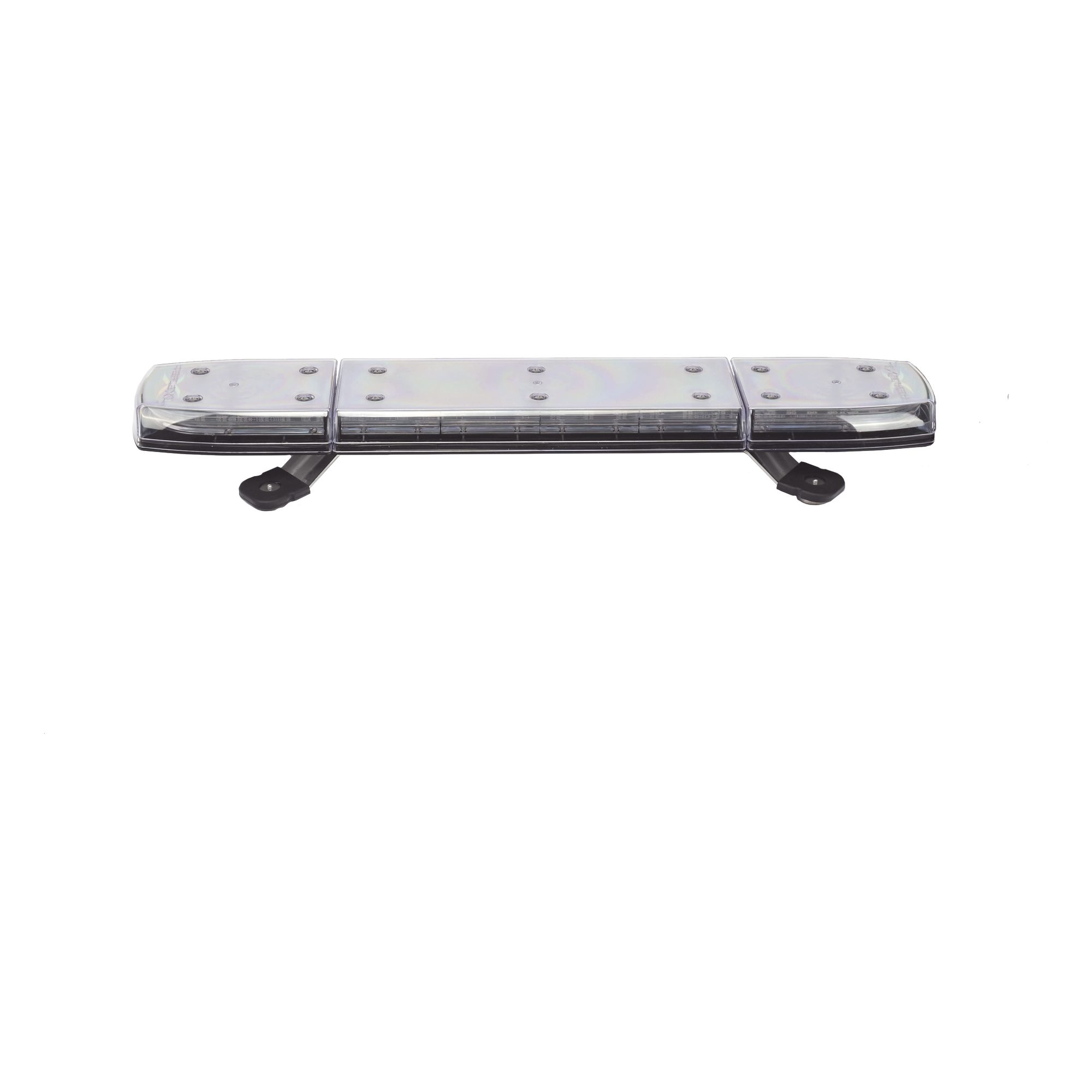 Mini Barra de Luces LED / 144 LED / Dual Color Ámbar/Blanco / 24 Pulgadas / Lente Transparente / Montaje Magnético y Permanente / IP69K / SAE Clase I — ECCO · SKU 11-024CAC-E-MG