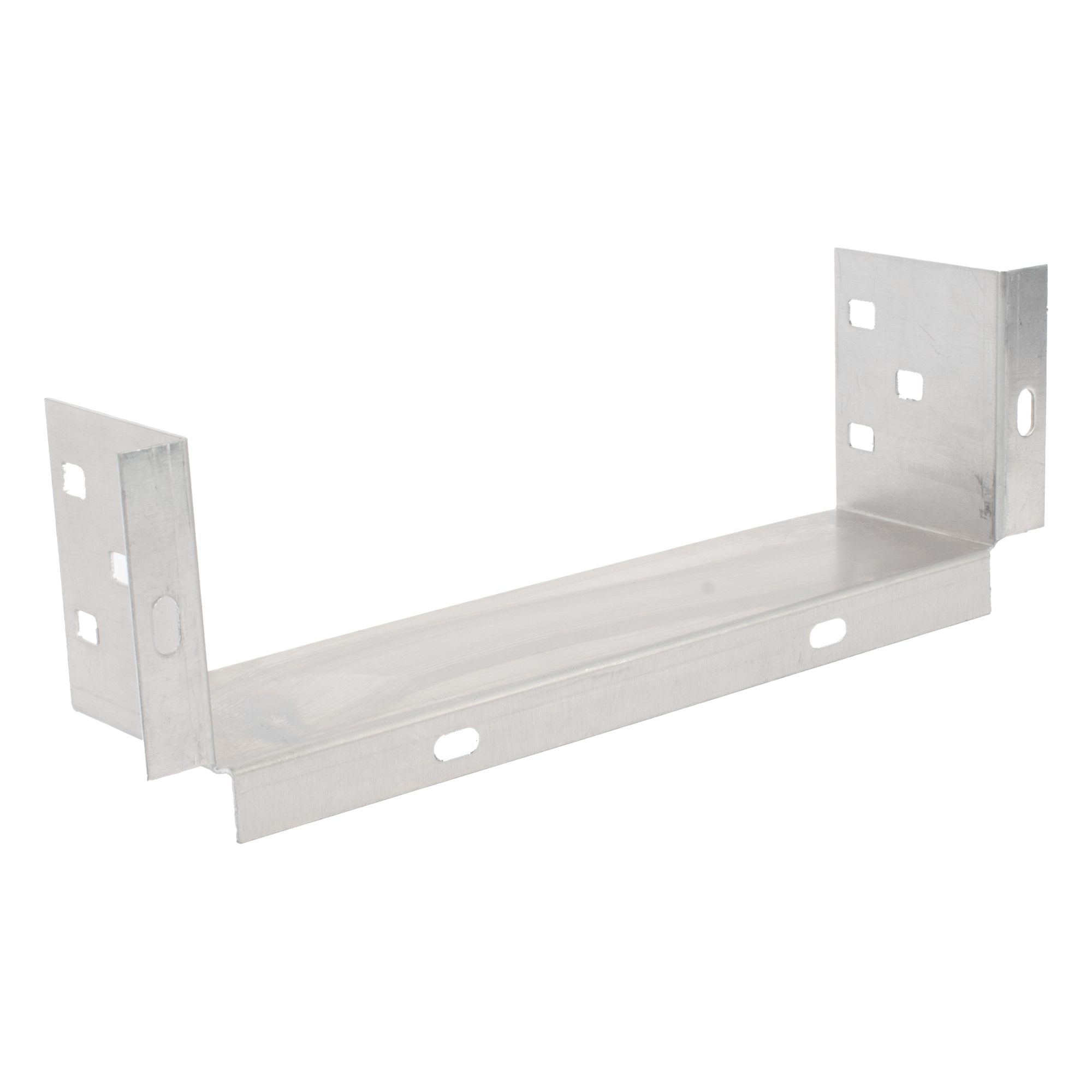 Conector de Escalera a Tablero / Peralte 3 1/4" / Ancho 12" / Aluminio / Incluye Tornillería — CHAROFIL · SKU CH-CEC8X12ALK