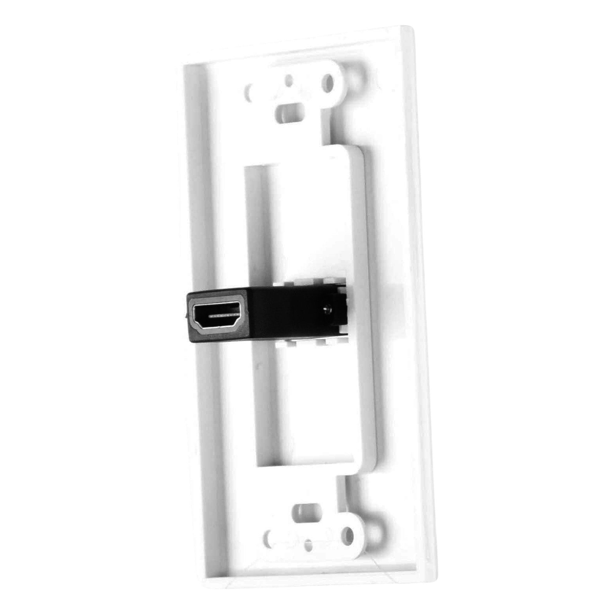 Placa de Pared / 1 Puerto HDMI Hembra-Hembra / Montaje Vertical / 70 x 115 mm / 2.75' x 4.52'
