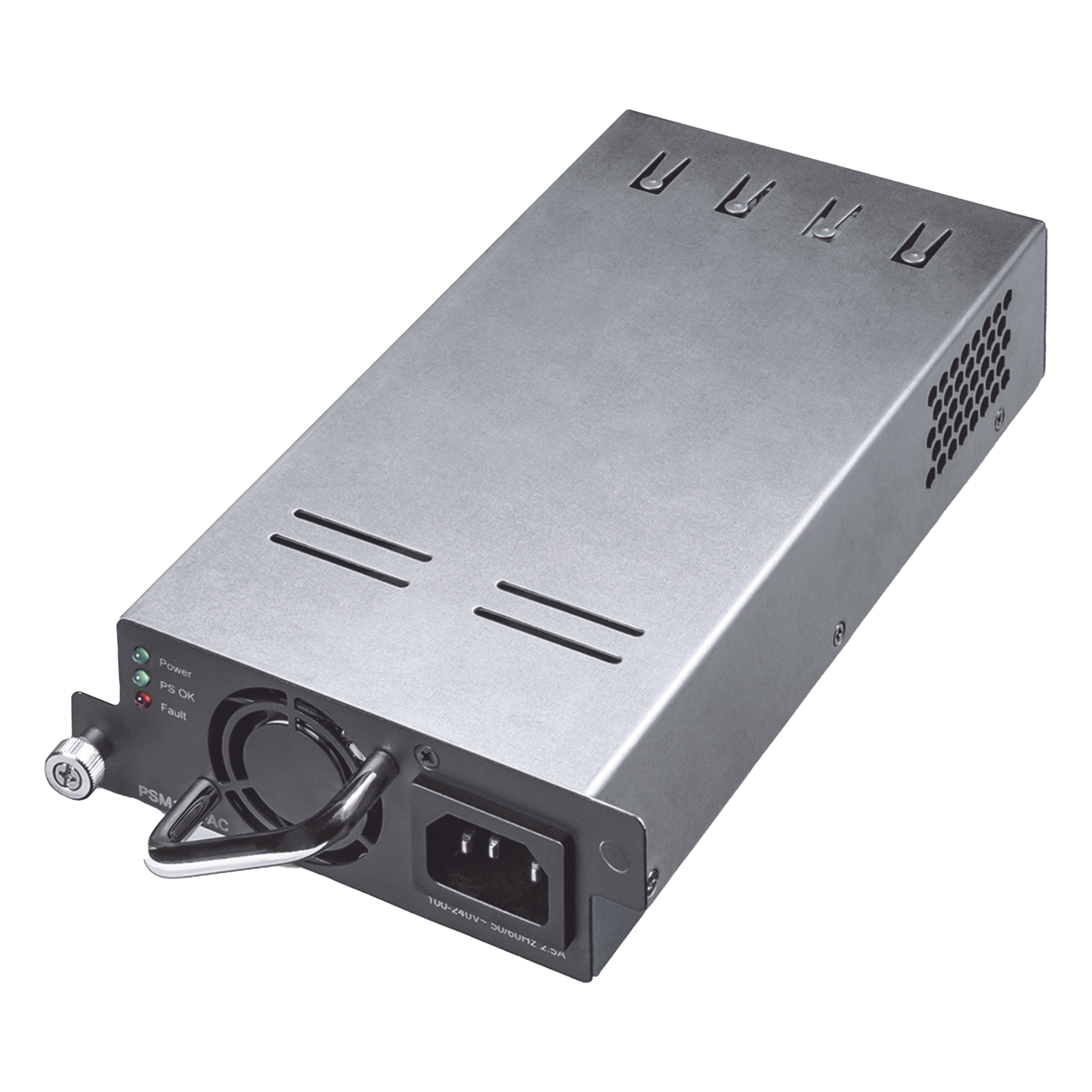 Fuente Redundante / Entrada 100-240V CA / Salida 12V CC 150W / Intercambiable en Caliente / Rango 0°C a 70°C — TP-LINK · SKU PSM150-AC