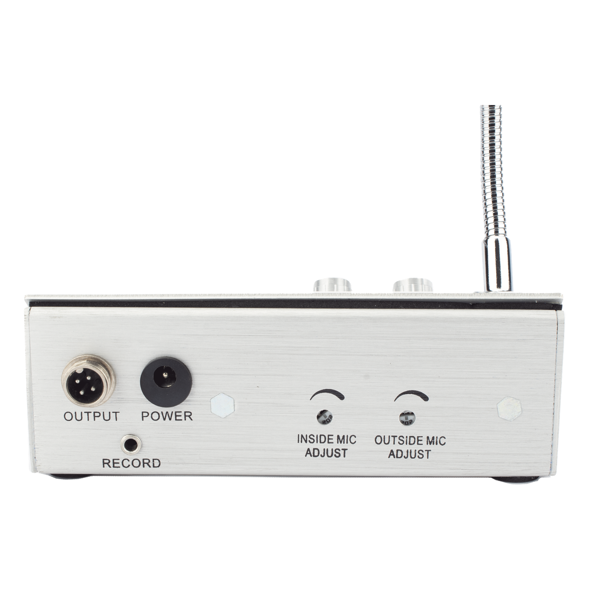 Sistema de Intercomunicación | Ideal para Ventanillas | Audio de voz de dos vías | 12V/1A 2W | Micrófono Interior + Micrófono Exterior