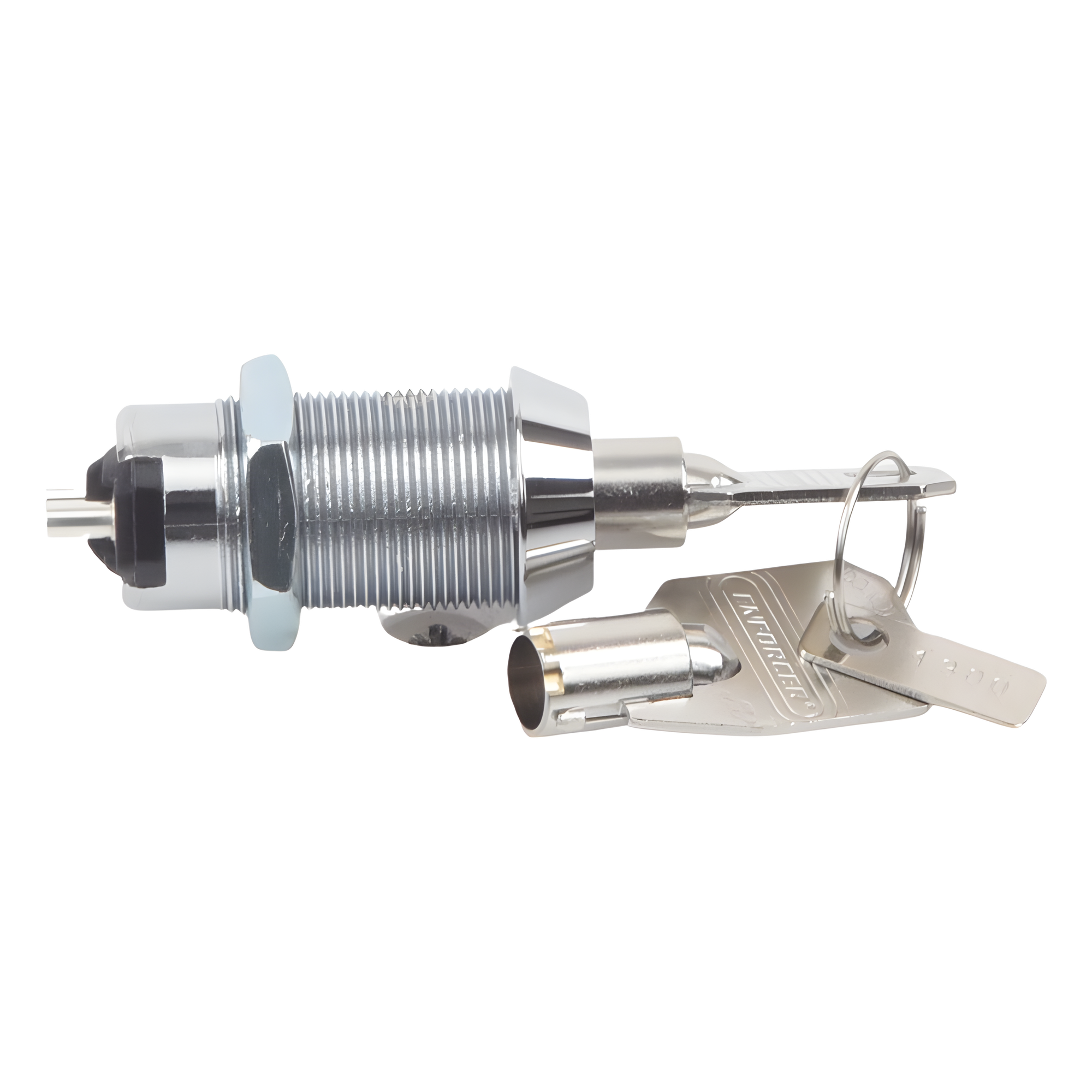 Switch ON/OFF para Alarma / SPST / 2A @ 12VCC / 45 mm Largo / 1.77 pulgadas / Normalmente Abierto / Pick-Proof — SECO-LARM · SKU SS090