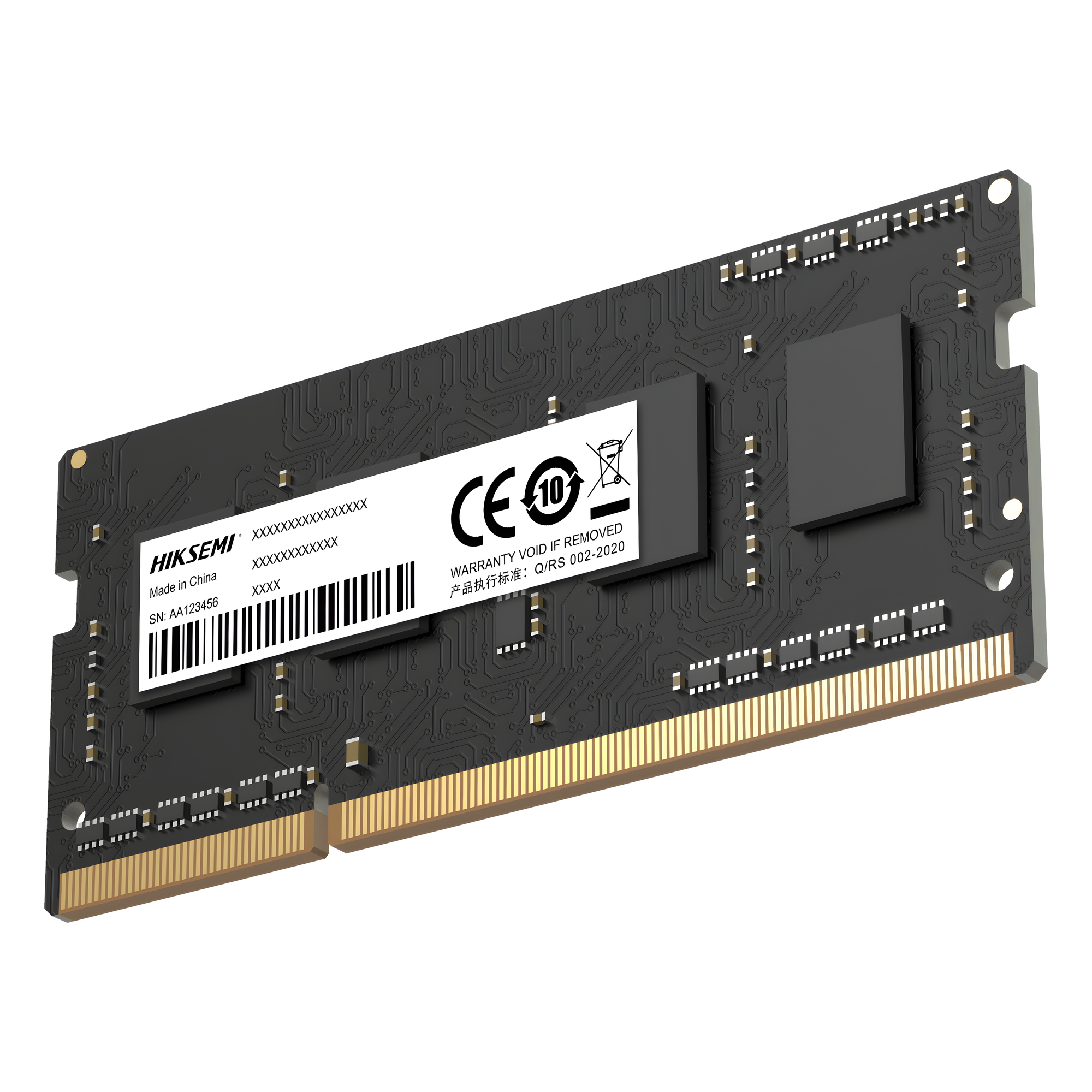 Memoria RAM DDR4 SODIMM 8 GB / 2666 MHz / CL19 / Para Laptop o NAS / HIKSEMI by HIKVISION
