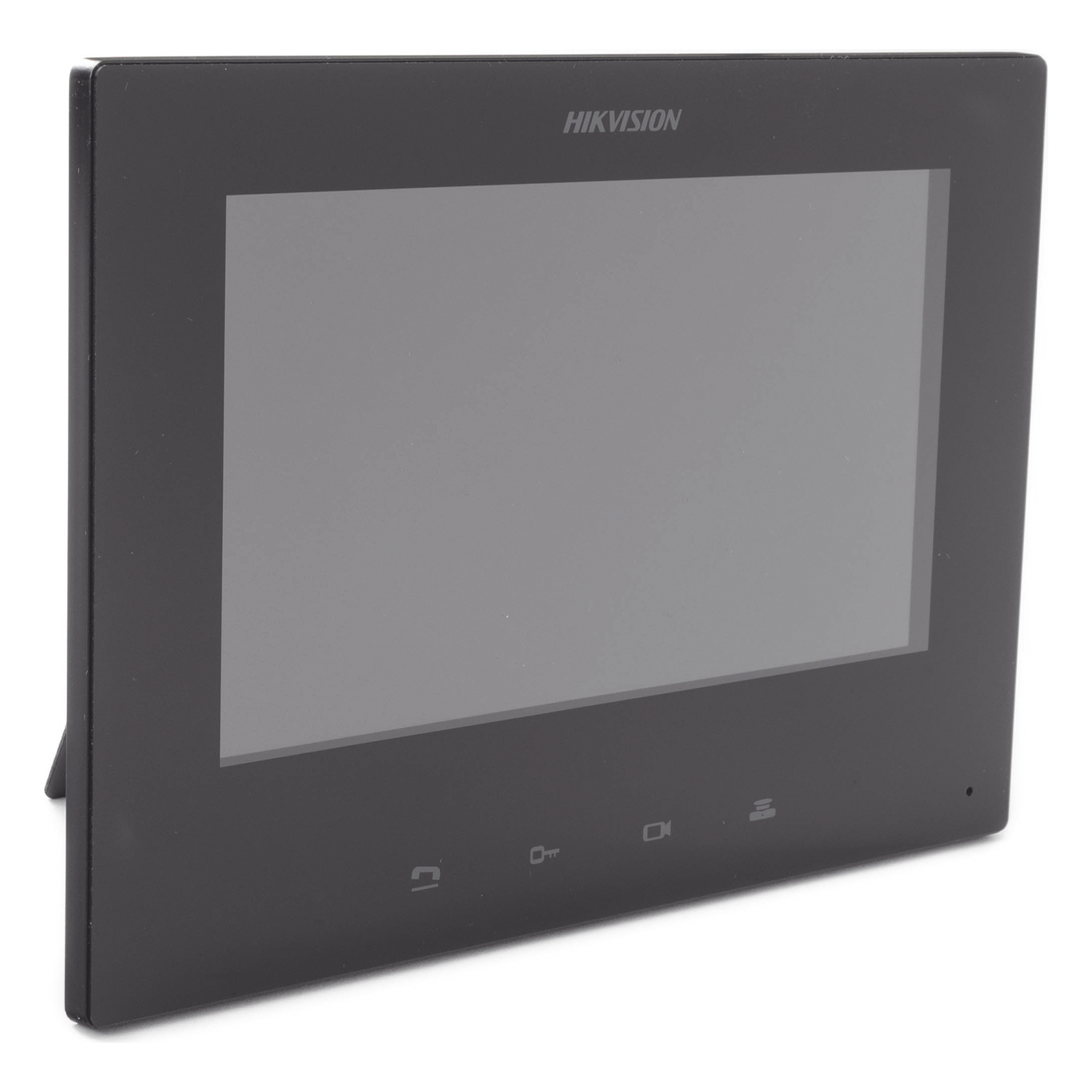 Monitor IP para Videoportero / Pantalla 7" / Resolución 1024 x 600 / 16 Canales de Video / PoE Estándar / 8 Entradas de Alarma