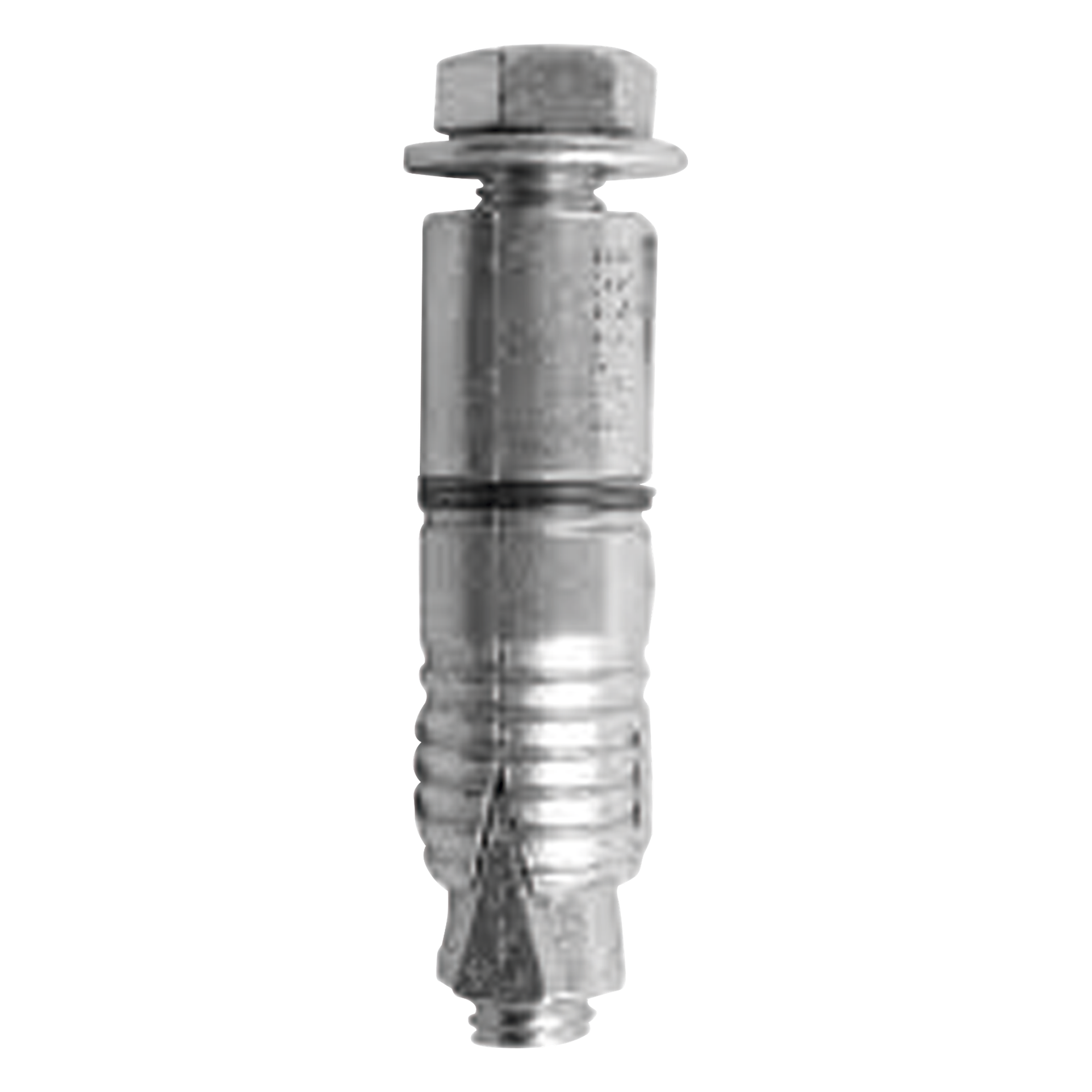Taquete Expansor Tipo Z / 3/16" x 1 1/2" (38 mm) / Carga a Tensión 80 kg / Zamac Resistente a Corrosión / Tornillo Incluido 1 3/4" (45 mm) / Dureza 82 Rockwell B — ANCLO · SKU ANC-Z36T