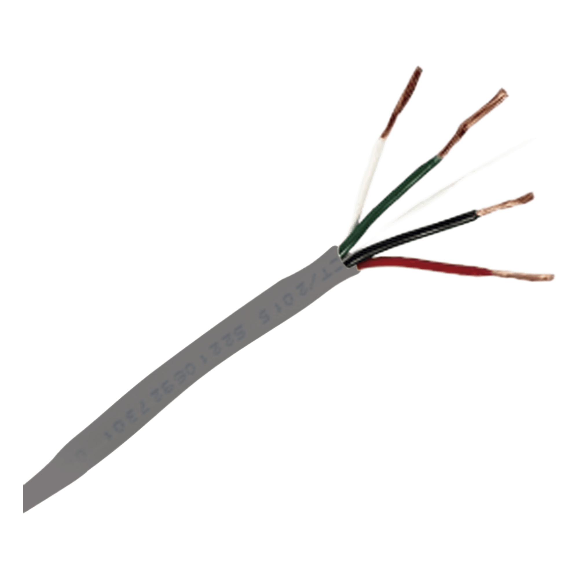 Bobina de 305 m (1000 ft) / Cable de Cobre / 4 x 18 AWG / Tipo Alarmas UL / Para Interior / Color Gris / Multi-Propósito — VIAKON · SKU 92-70