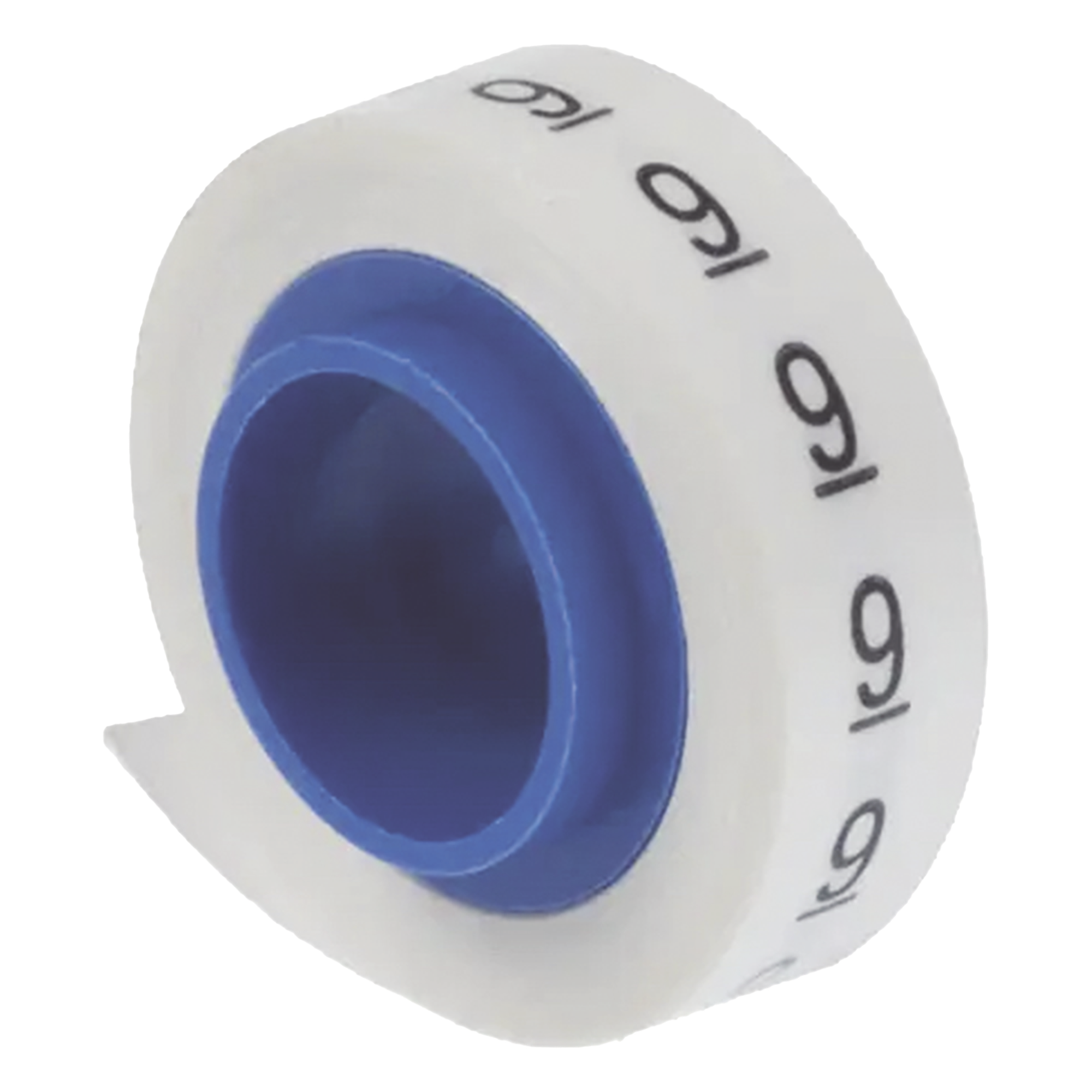 Rollos de Etiquetas Marcadoras / Pre-Impresas 0-9 / Poliéster / 2.4 m (7.87 ft) / Blanco — PANDUIT · SKU PMDR-0-9