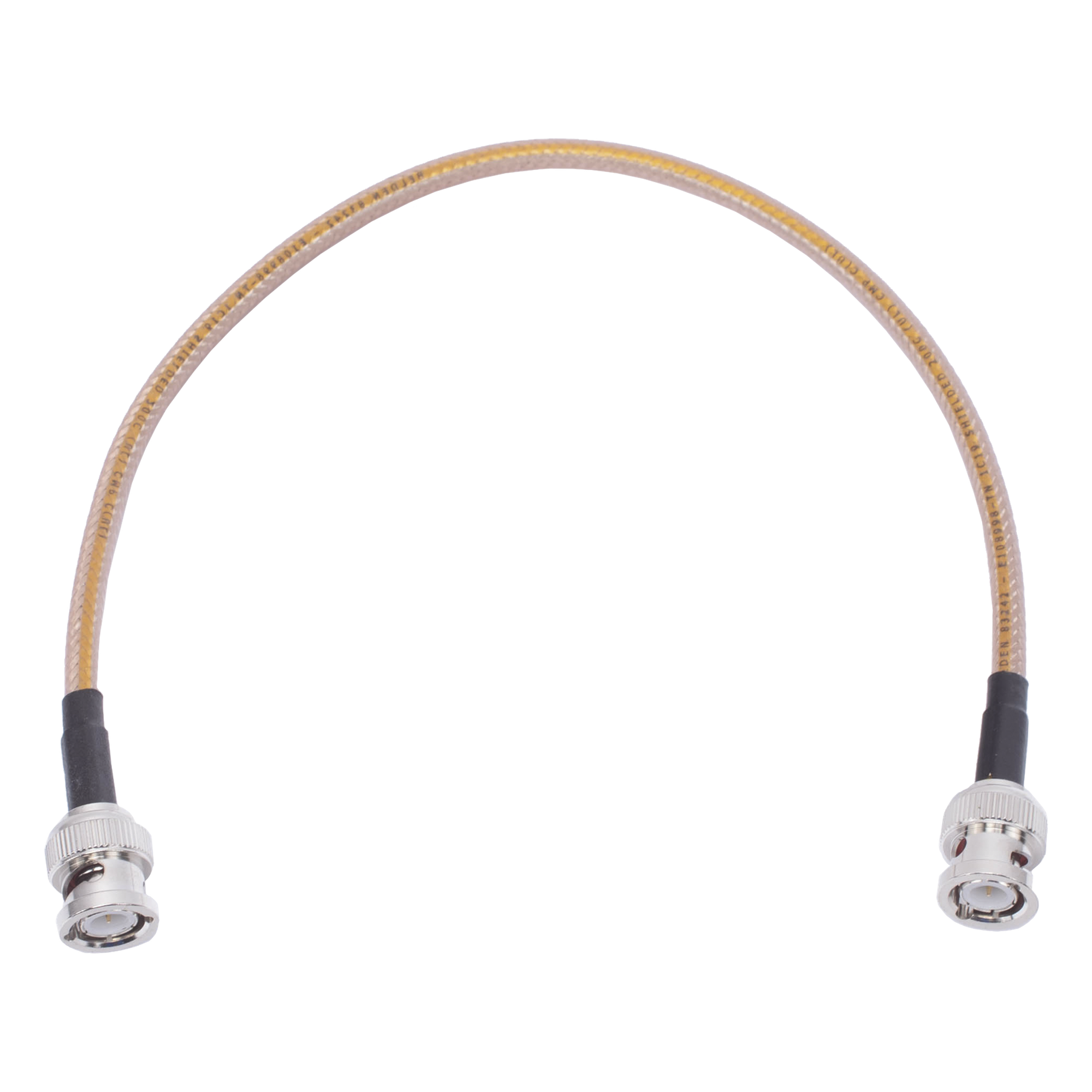 Jumper Coaxial / 30.5 cm (1 pie) / Cable LP142 / BNC Macho a BNC Macho / 50 Ω — EPCOM INDUSTRIAL · SKU SKSGCB20112LP142