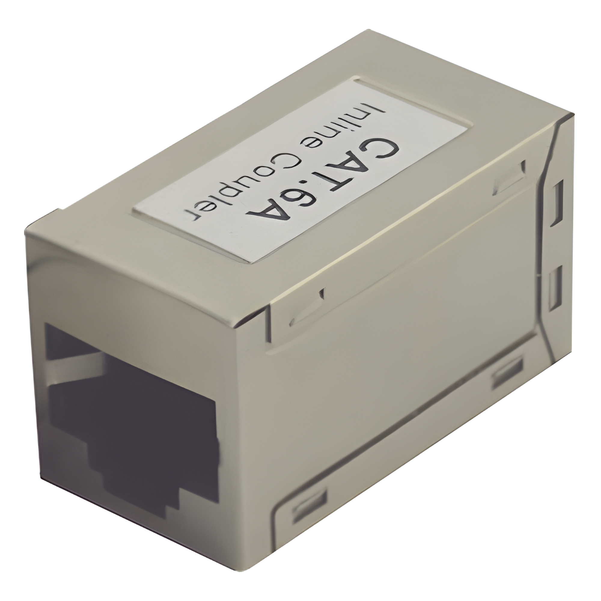 Acoplador STP / Cat6A / RJ45 Hembra a Hembra / Blindado / 2 Puertos / 10GBase-T — LINKEDPRO BY EPCOM · SKU LP-KJ-6A-47