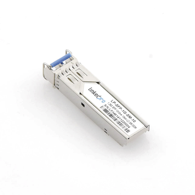 Transceptor Óptico SFP (Mini-Gbic) / Monomodo 1310 nm / 1.25 Gbps / 1000BASE-LX / Conectores LC/UPC Dúplex / DDM / Hasta 10 km 