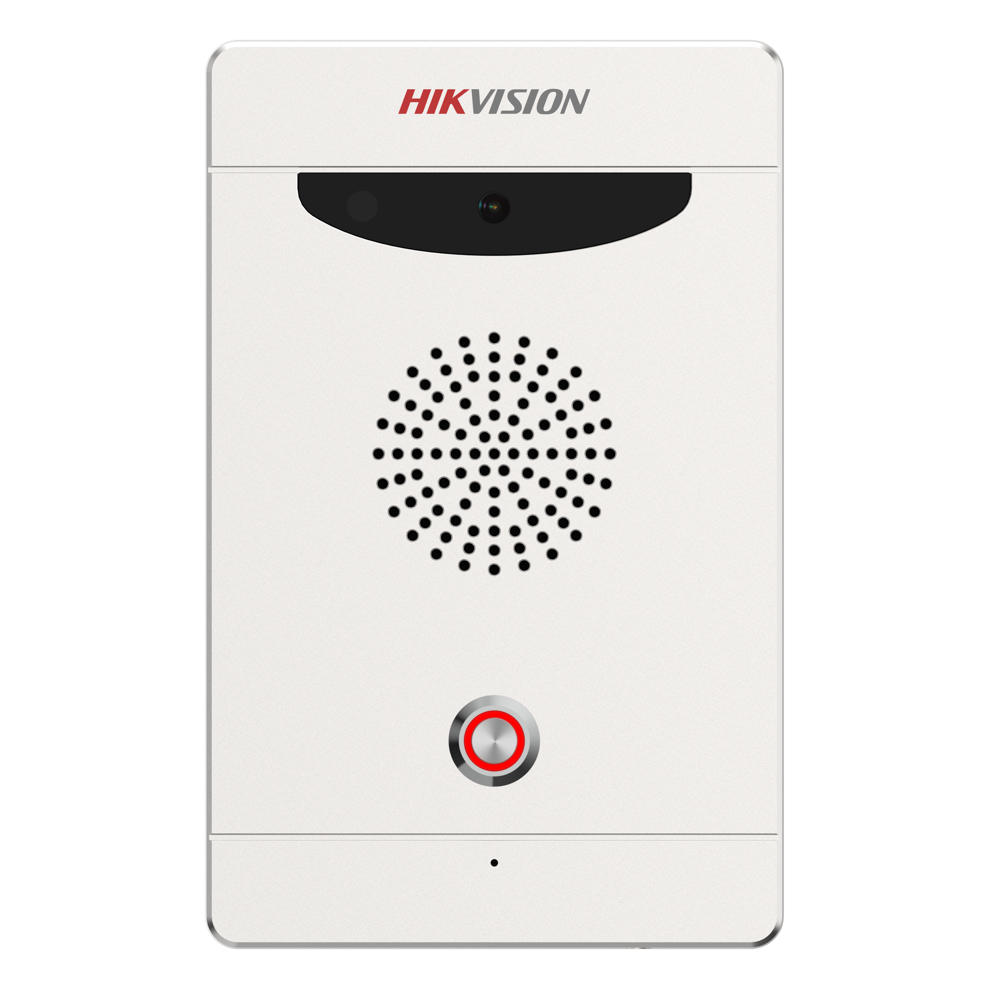 Estación de Alarma de Pánico con Video / 2 Megapixel / Audio Bidireccional / PoE / IP65 / IK08 / Montaje en Pared o Empotrado — HIKVISION · SKU DS-PEA103-CK1-E1