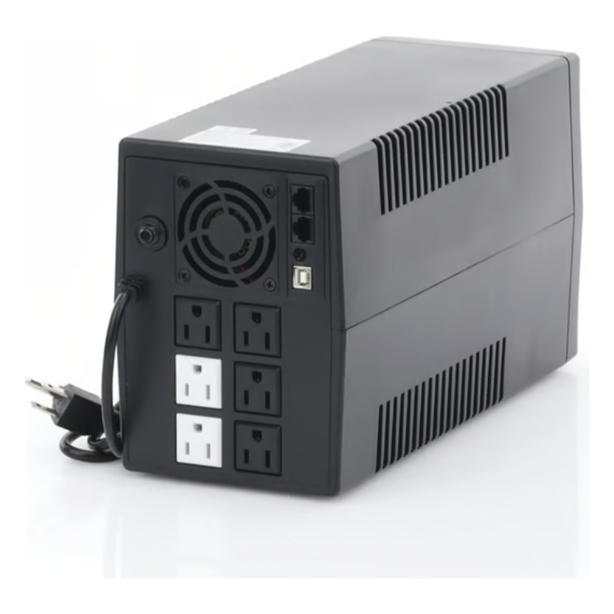 UPS de 1200VA/720W / Topología Línea Interactiva / Entrada y Salida 120 Vca / Clavija NEMA 5-15P / 6 Tomas NEMA 5-15R 