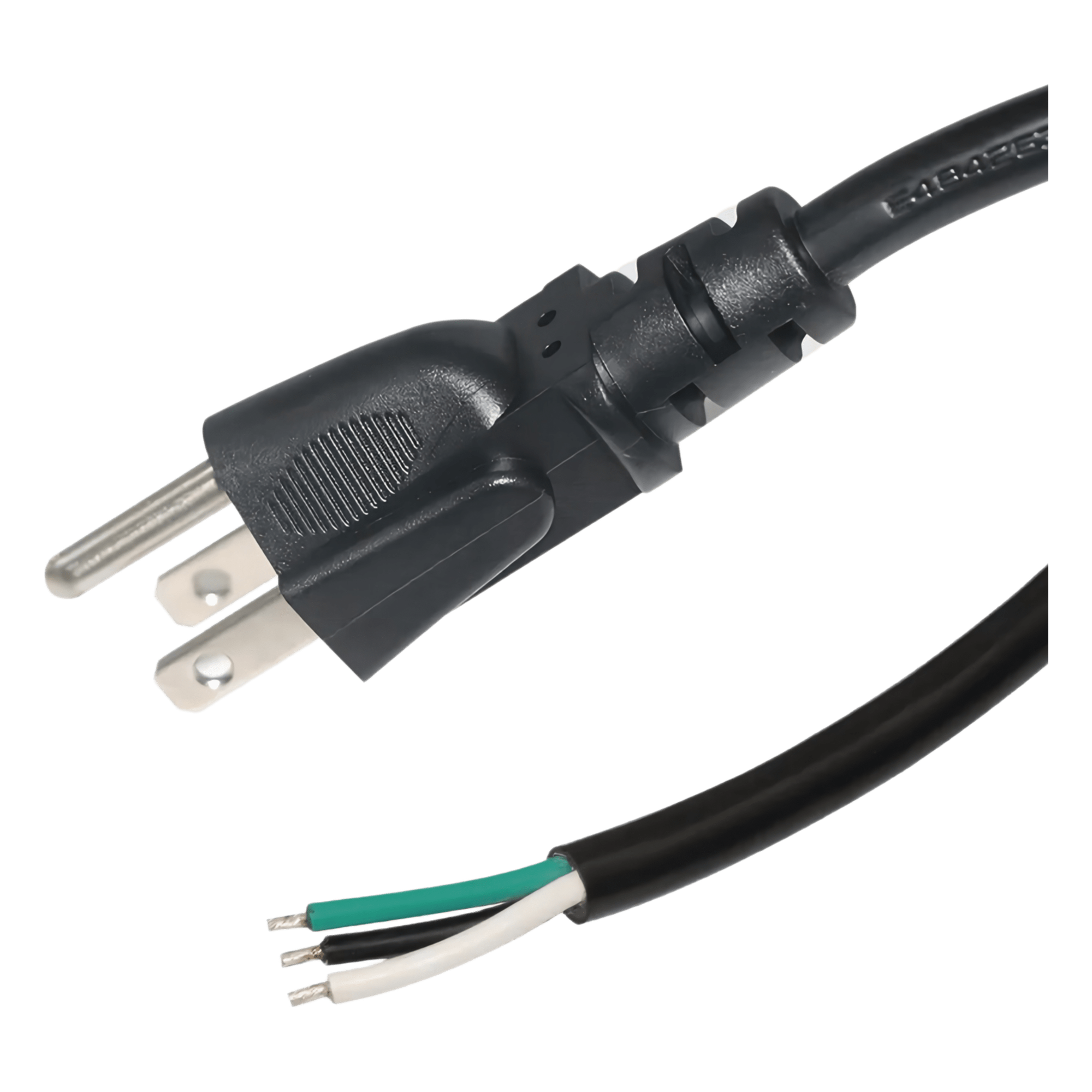 Cable de Alimentación AC / 120-240 Vca / 1.8 m (5.91 ft) / 3 Fases / 18 AWG / Clavija Tipo B / Puntas Libres — EPCOM POWERLINE · SKU ACCORDP1.8M