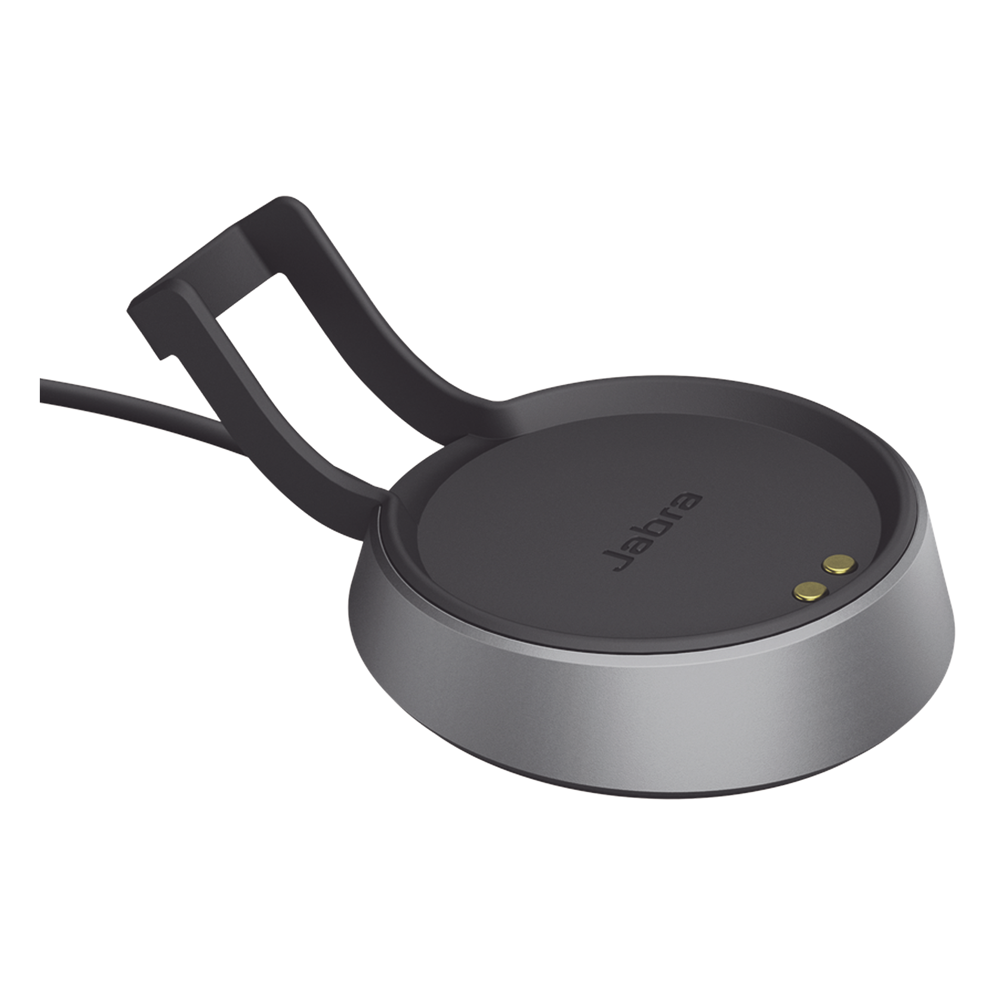 Soporte de carga USB-A / Diseño ergonómico de escritorio / Compatible con diadema profesional / Color negro — JABRA · SKU EVOLVE285-DESKSTAND-BK