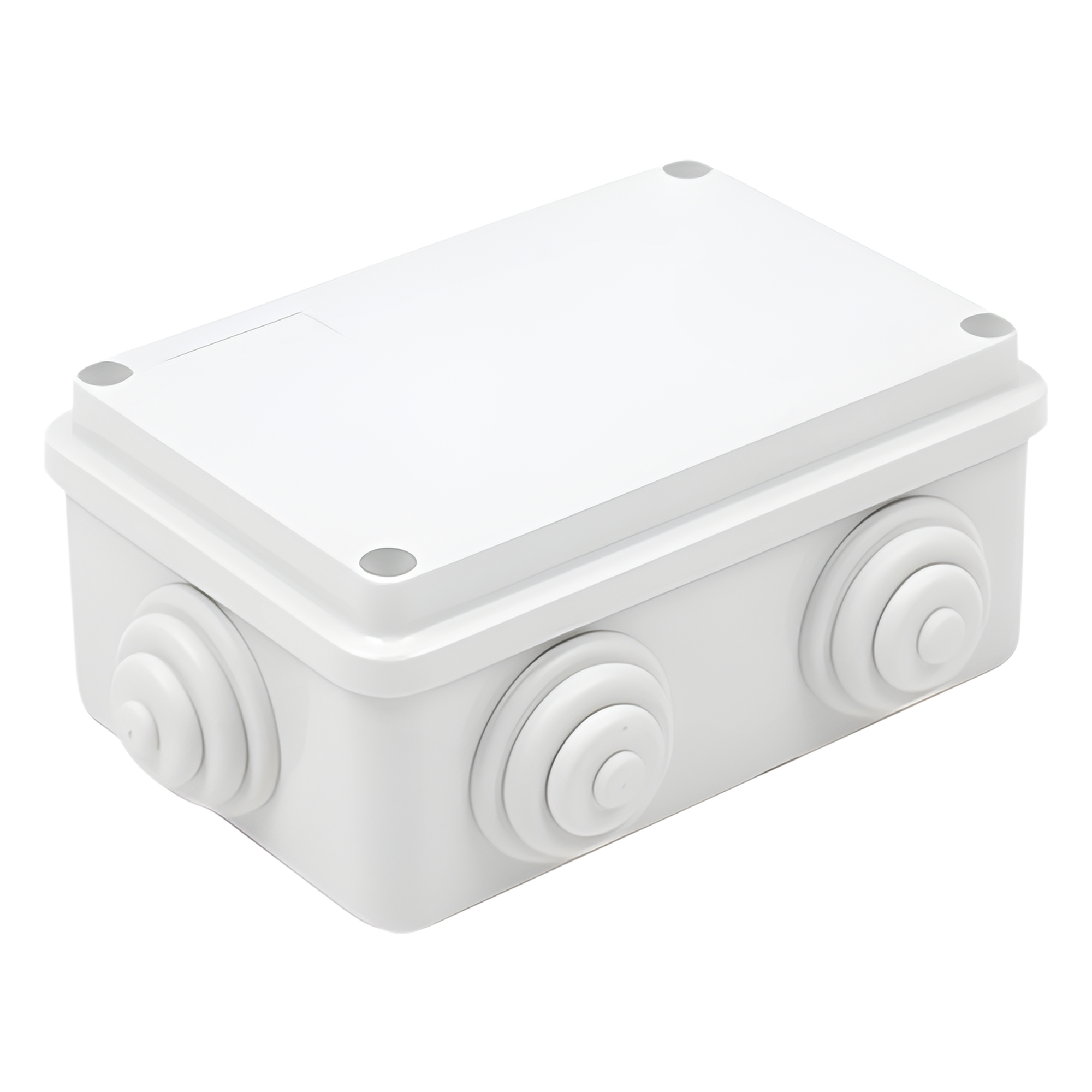 Caja de Derivación Estanca / PVC Libre de Halógenos / 6 Entradas / IP55 / IK08 / 120x80x50 mm / -24 a 60°C — GEWISS · SKU GW-44-005