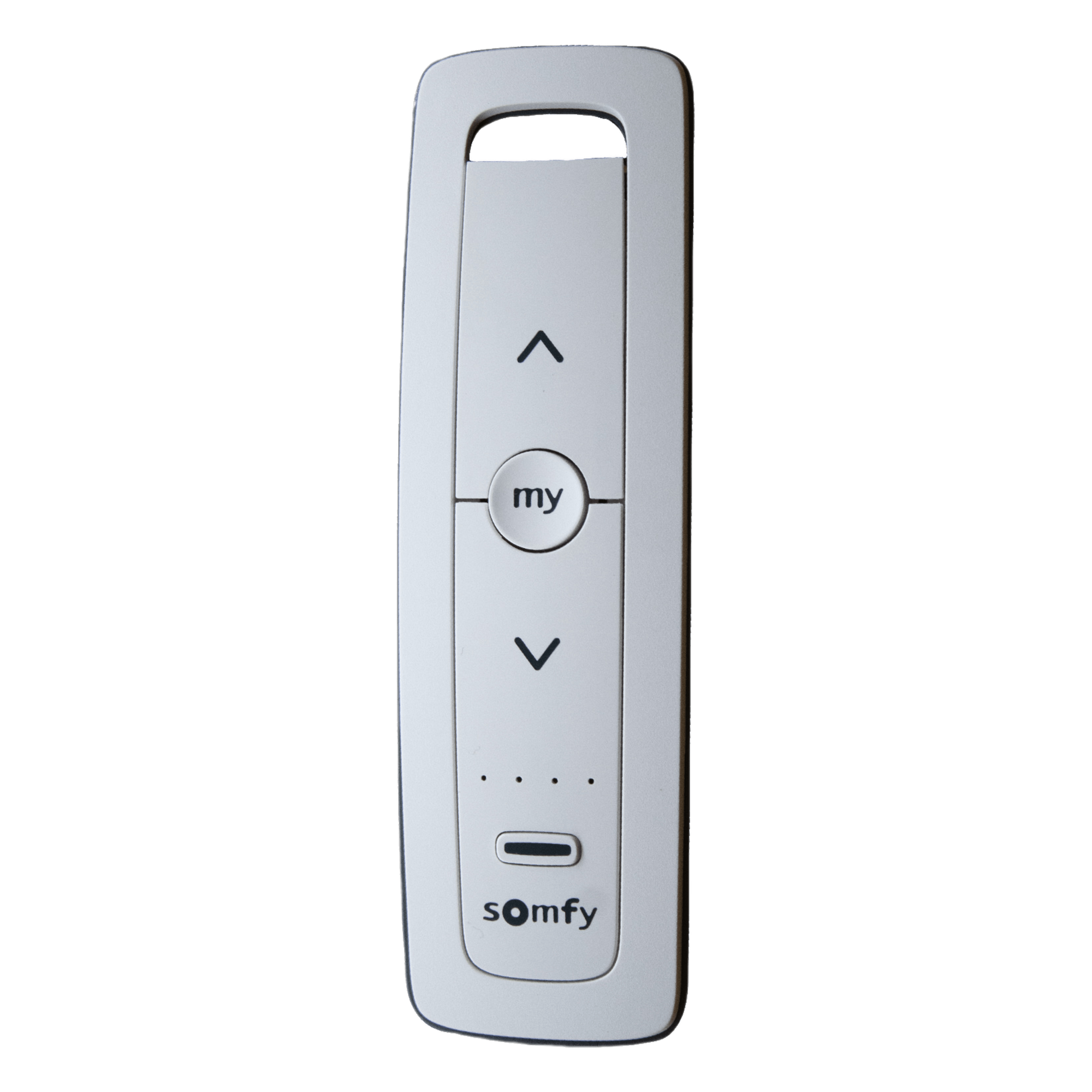 Control Remoto RF / 5 Canales / Alcance 200 m (656.2 ft) / Posición Favorita Programable / IP30 — SOMFY · SKU SITUO5RTSPURE