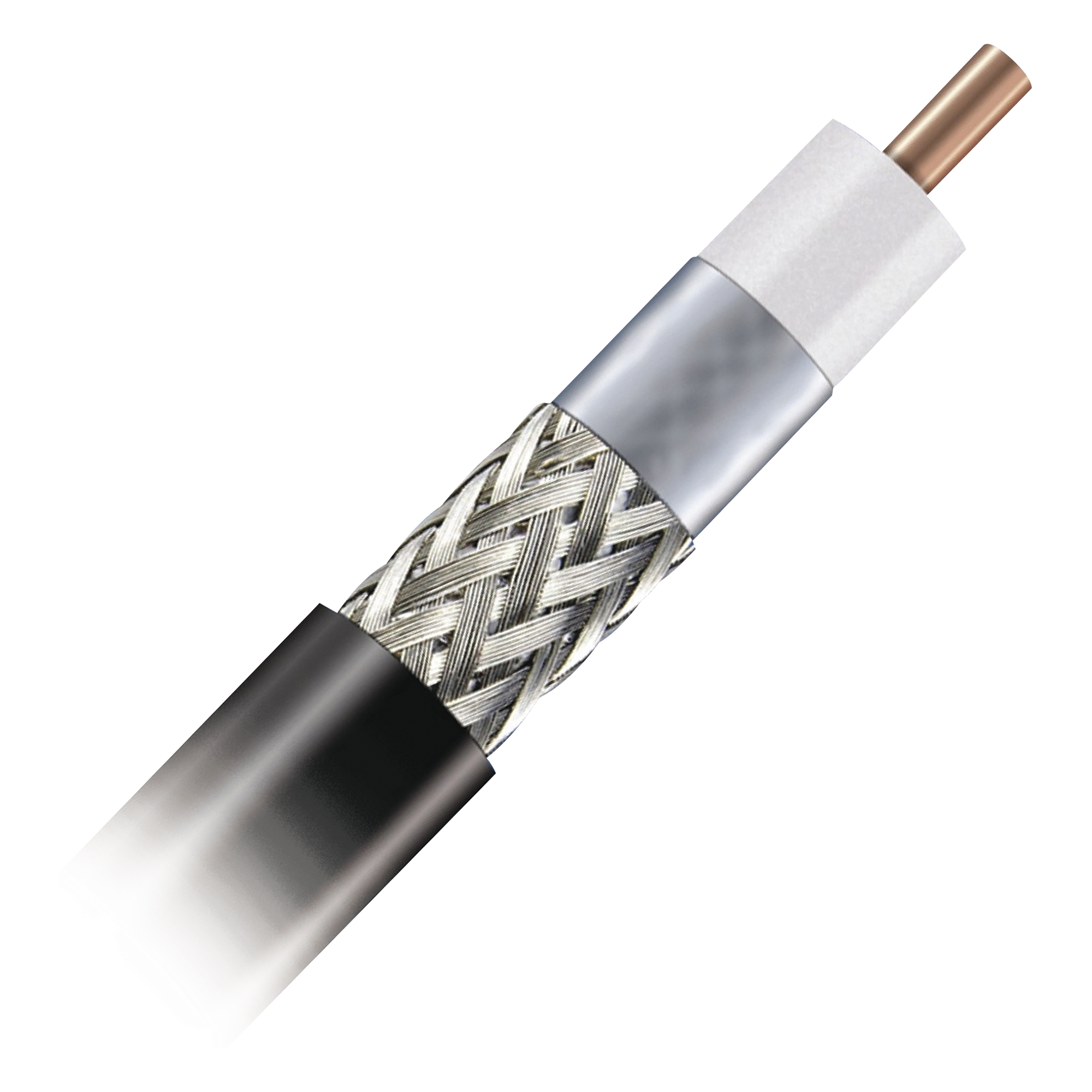 Cable Coaxial Trenzado / 500 m (1640 ft) / 50 Ohm / 10.29 mm / -70°C a +85°C / 16.2 GHz — ANDREW / COMMSCOPE · SKU CNT400/500M