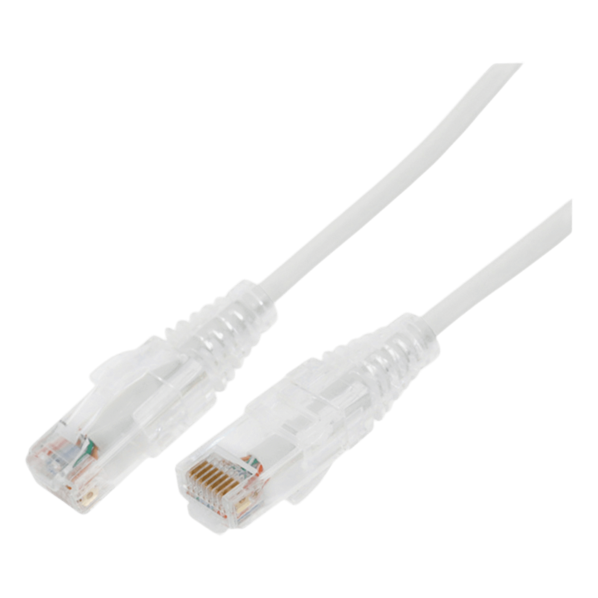 Cable de Parcheo Slim UTP / Cat6A / 3 m (9.84 ft) / 28 AWG / RJ45 / Blanco — LINKEDPRO BY EPCOM · SKU LP-UT6A-300-WH28