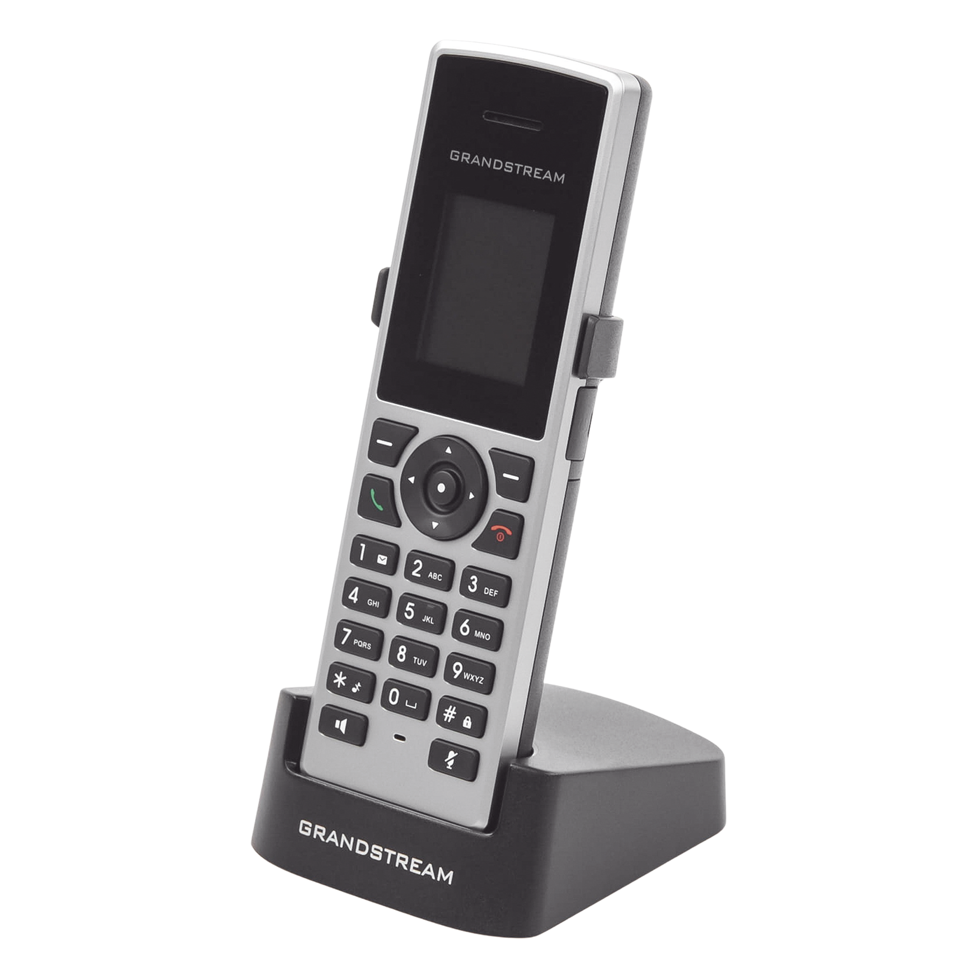 Teléfono IP Inalámbrico DECT / Alcance 350 m (1148.3 ft) Exterior / 10 Cuentas SIP / 20 Horas Conversación / Pantalla Color 1.8 Pulgadas / Audio Full HD