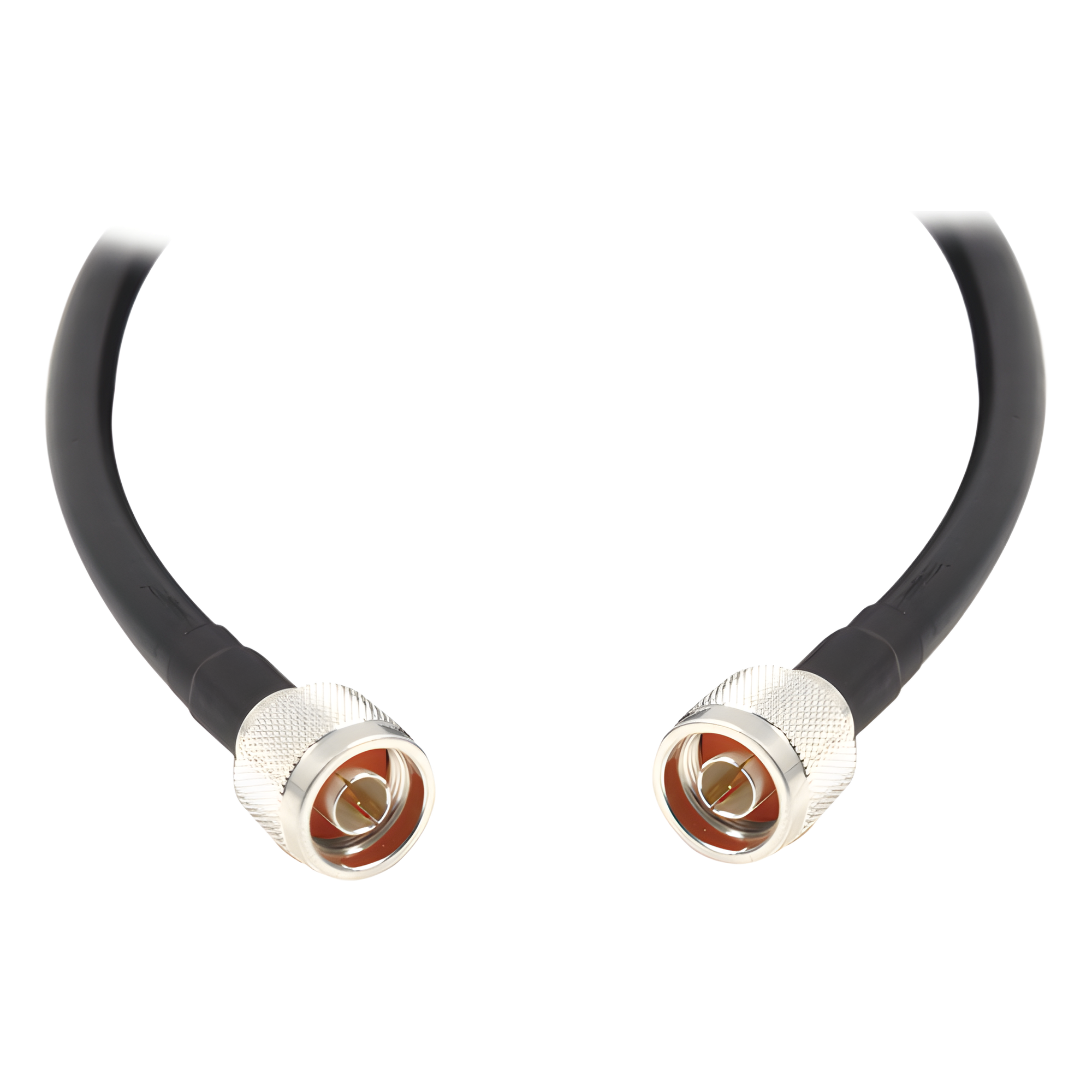 Jumper con Cable LMR400 con Conectores N Macho / N Macho de 1.5 metros.