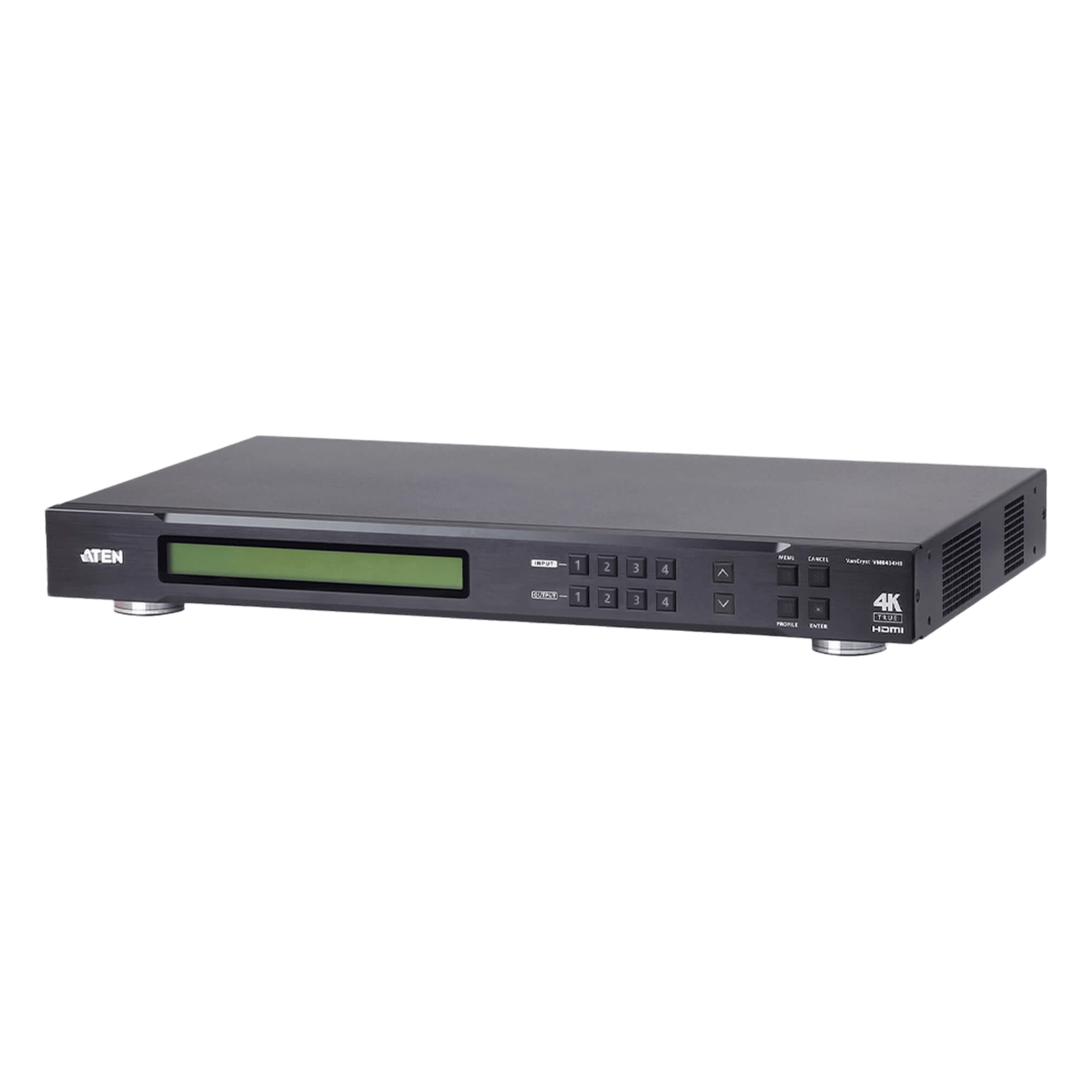 Switch Matricial HDMI / 4x4 / True 4K 60 Hz / HDR 4:4:4 / HDCP 2.2 / EDID Expert / Múltiples Métodos de Control — ATEN · SKU VM0404HB