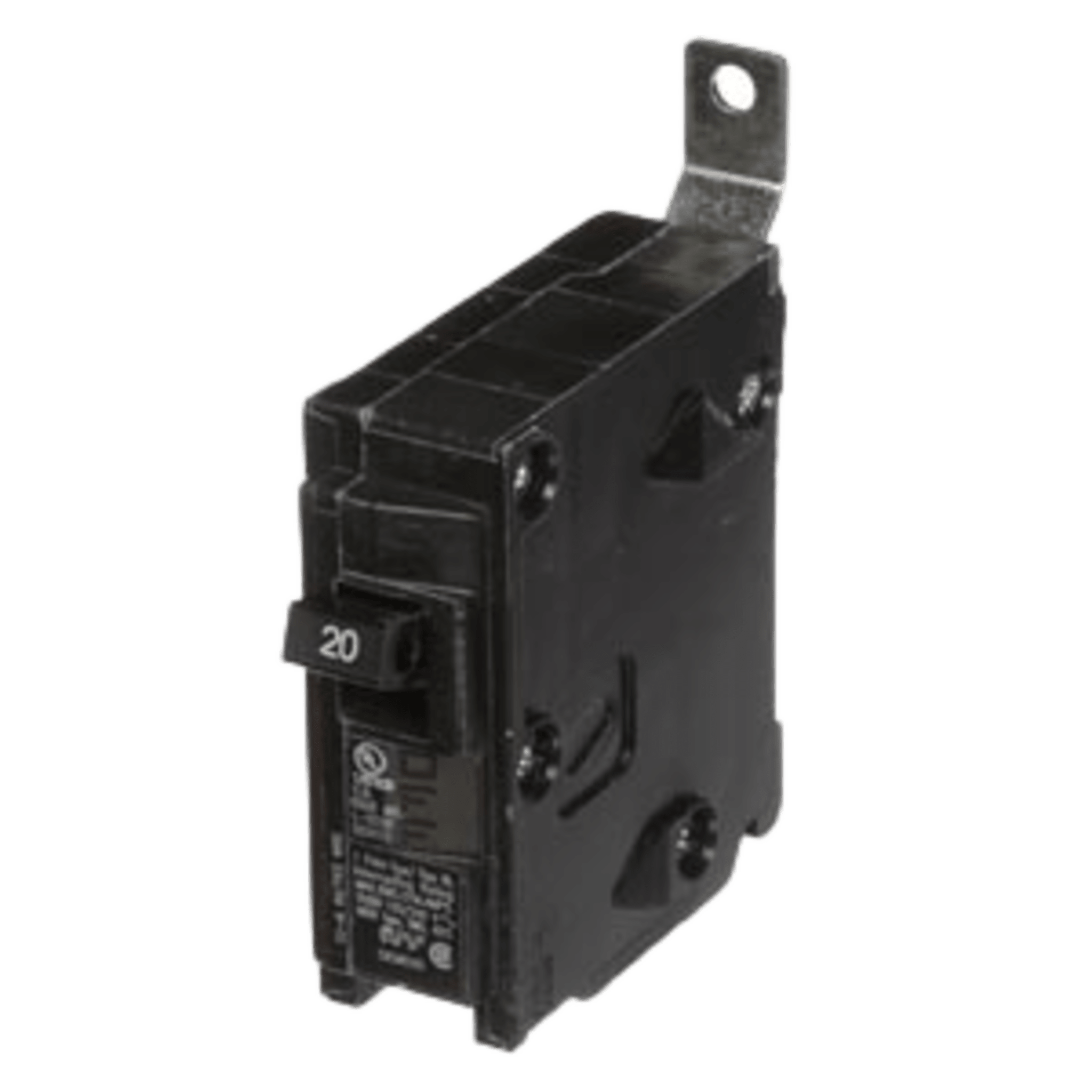Interruptor Automático / 1 Polo / 20 A / 120 V AC / Capacidad de Interrupción 10 kA / Conexión Atornillable / Protección Termomagnética — SIEMENS · SKU B120