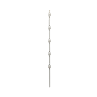 Poste de Paso para Cerca Eléctrica / Acero Galvanizado en Caliente / 5 Aisladores / Longitud 1.2 m (3.9 ft) / Diámetro 25 mm (1 in) / Peso 0.92 kg — SFIRE · SKU SF-POST-5W