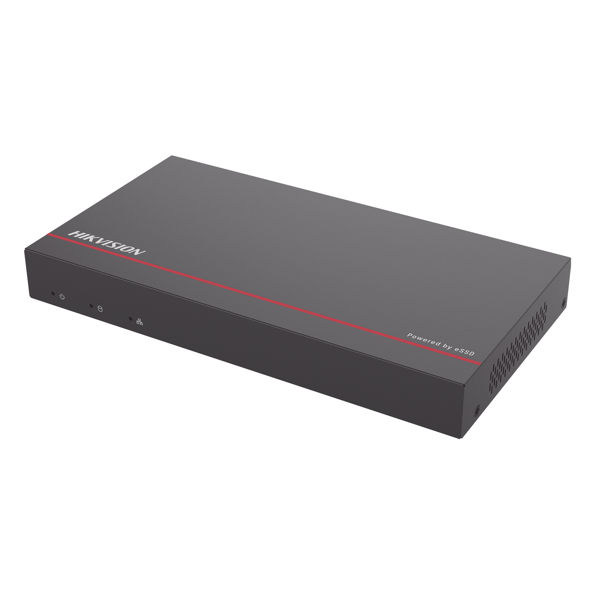 NVR IP / 4 Megapixel / 8 Canales / 8 Puertos PoE+ / eSSD 1 TB / AcuSense / Sin Ventilador — HIKVISION · SKU DS-E08NI-Q1/8P/1T