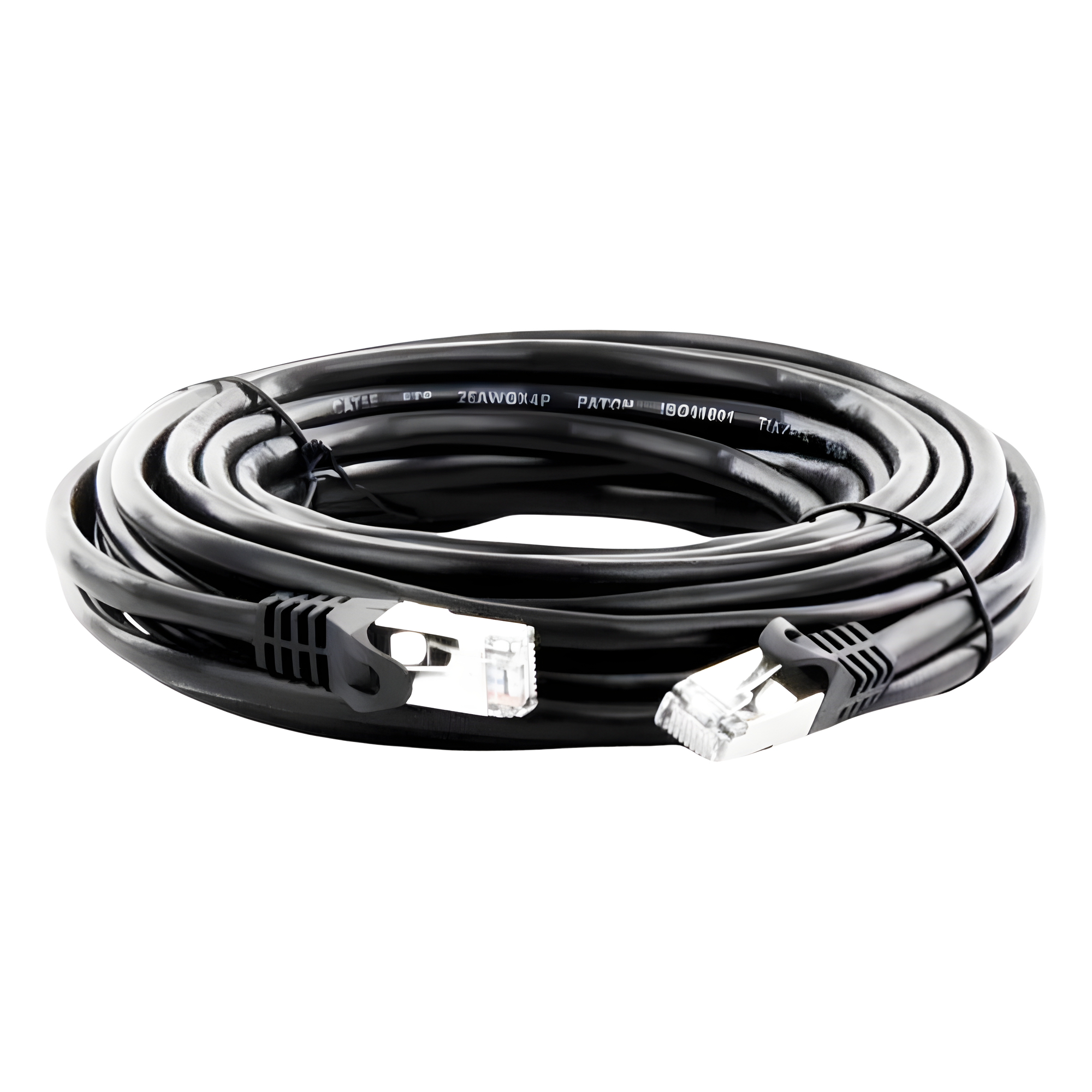 Cable de Parcheo / FTP Cat5e / 7.0 m (22.97 ft) / 100 MHz / 26 AWG / Negro