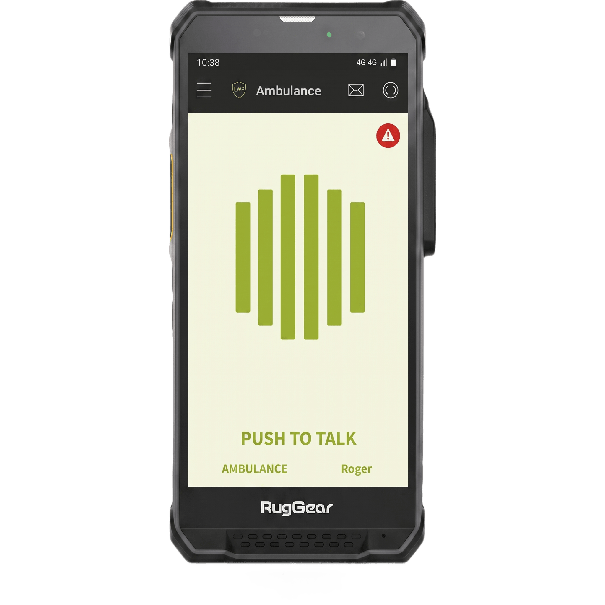 Radio PoC LTE / Pantalla HD+ 5.5" (14 cm) 500 Nits / Snapdragon 680 MCPTT / IP68 y MIL-STD-810H / Altavoz 103 dB / Android 14 / Licencia T.FLEX Smart 12 Meses