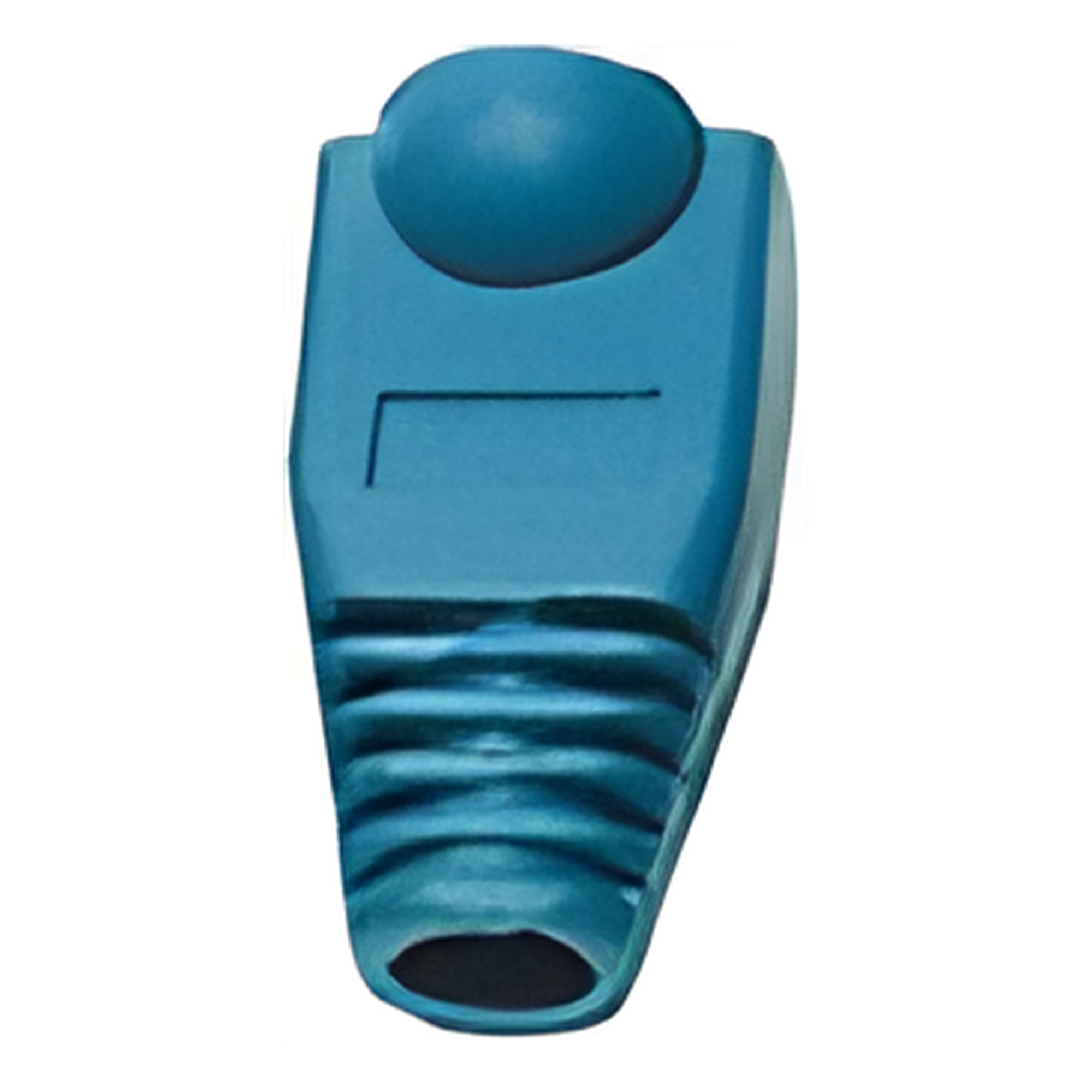 Bota Plástica / 27.5mm Longitud / 6.5mm Diámetro Interior / 0.09 pies / RJ45 / Azul — LINKEDPRO BY EPCOM · SKU LP-PG8-025-BU
