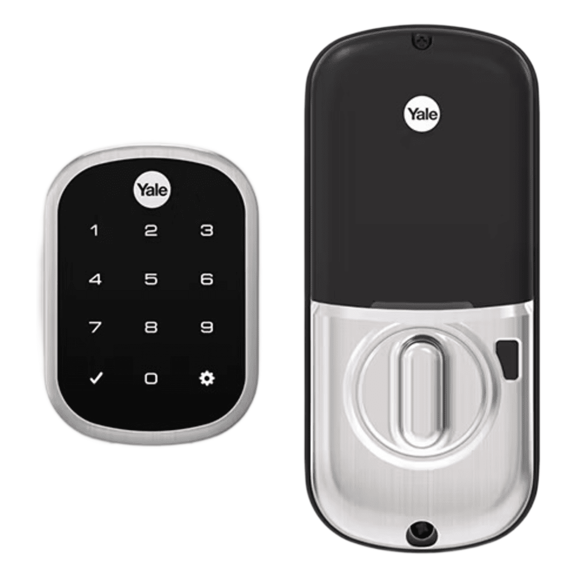 Cerradura Digital / Control Remoto / Zigbee y Z-Wave Plus / Alexa y Google Home / Puertas 35-55mm (1.4-2.2 pies) / 25 Usuarios PIN / Uso Residencial y Comercial — YALE-ASSA ABLOY · SKU MX89999