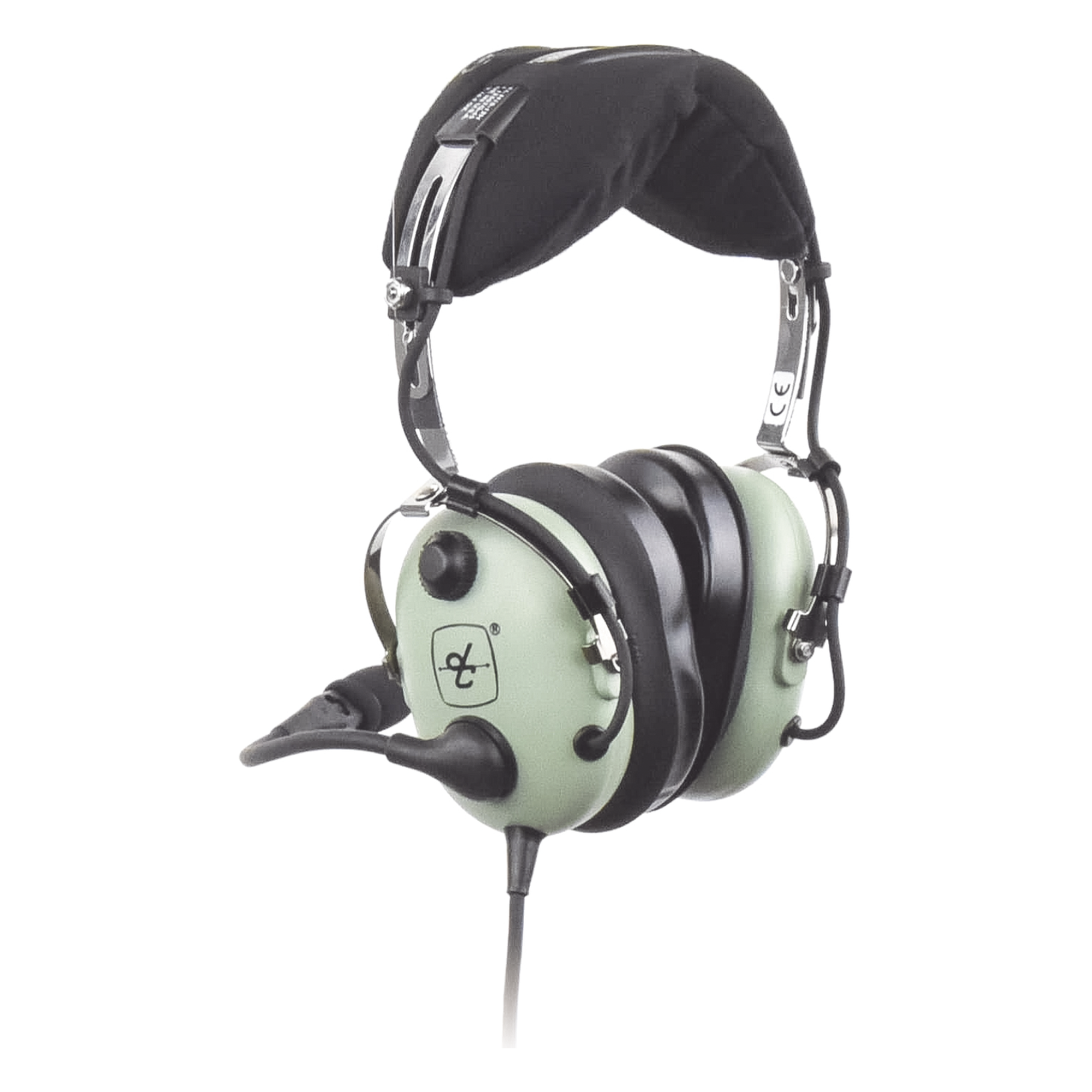 Auriculares de Aviación / Atenuación Pasiva NRR 23 dB / Micrófono Electret M-7A / Cable Bobina 5' (1.5 m) / Conector U-174/U / Helicópteros