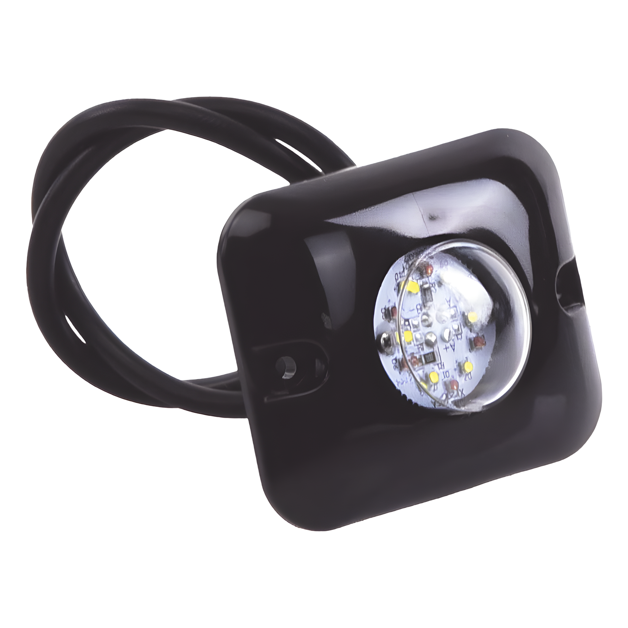 Kit de Luces LED Ocultas / 2 Lámparas 12 LED / Rojo-Claro / 10-24 VCC / 12 Patrones / 3.2 x 1.8 cm — EPCOM INDUSTRIAL SIGNALING · SKU X1212RW