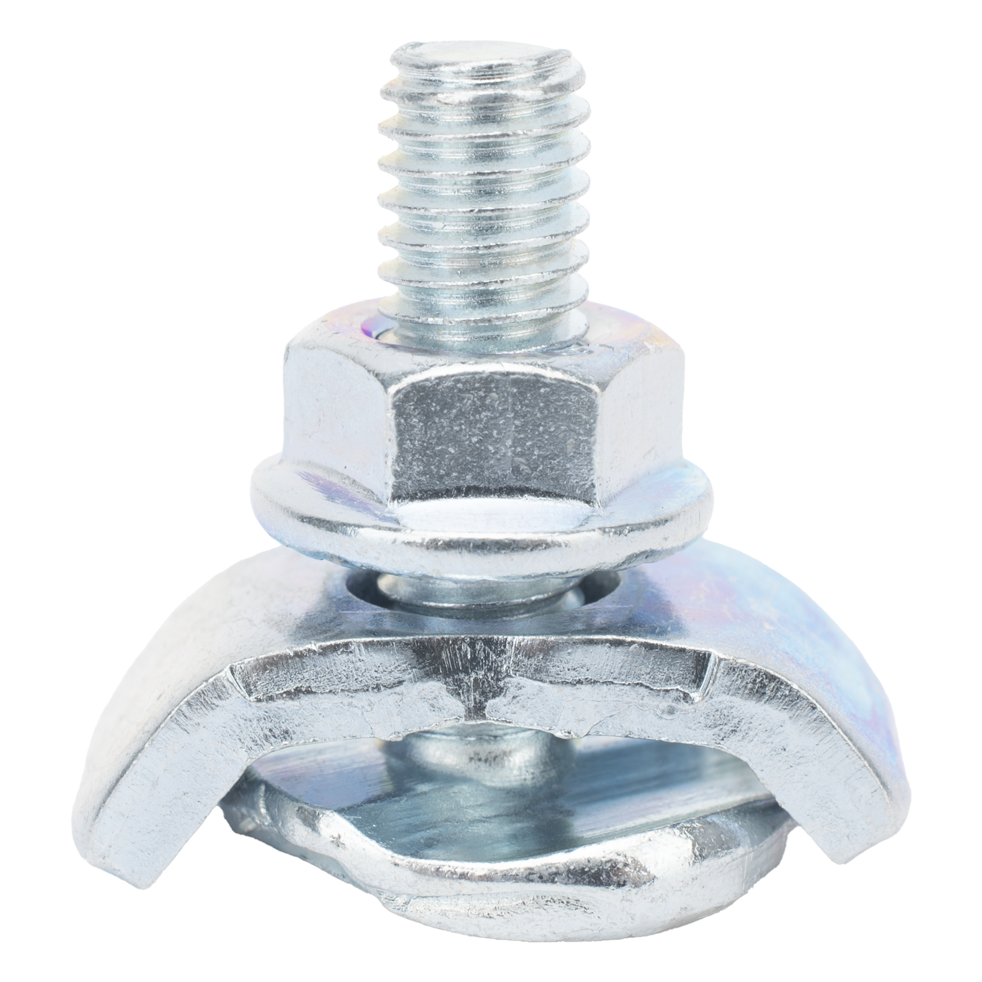 Kit de Unión para Charola Malla / Versión Light / Peralte 54 y 105 / Acabado Electro Zinc 15-20 µm / Acero al Carbón Rolado en Frío — CHAROFIL · SKU ML-51-KIT1EZ
