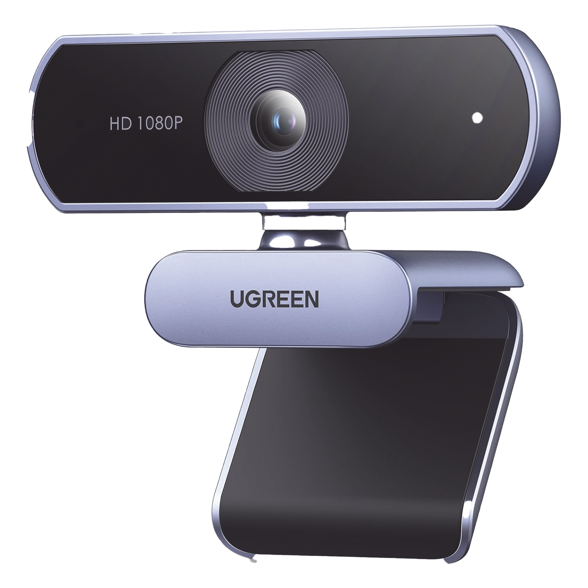 Cámara Web USB / Full HD 1080p 30 FPS / Campo de Visión 85° / Micrófonos Duales Omnidireccionales / Enfoque Fijo / Cable 2 m (6.6 ft) / Plug-and-Play — UGREEN · SKU 15728