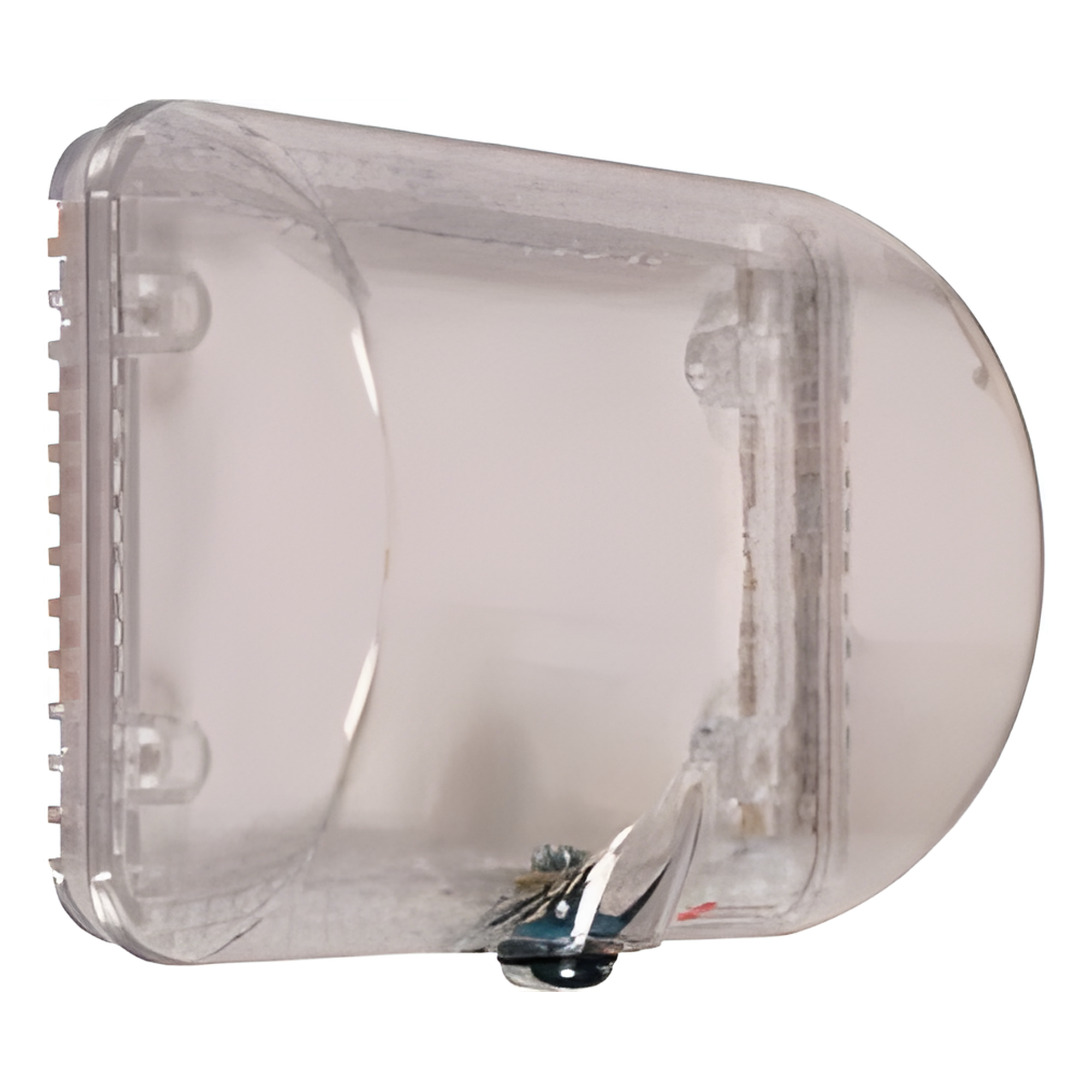 Protector para Termostatos / Policarbonato Transparente / Montaje Empotrado o Superficie / -40°C a 121°C / Resistente a UV — STI · SKU STI-9105
