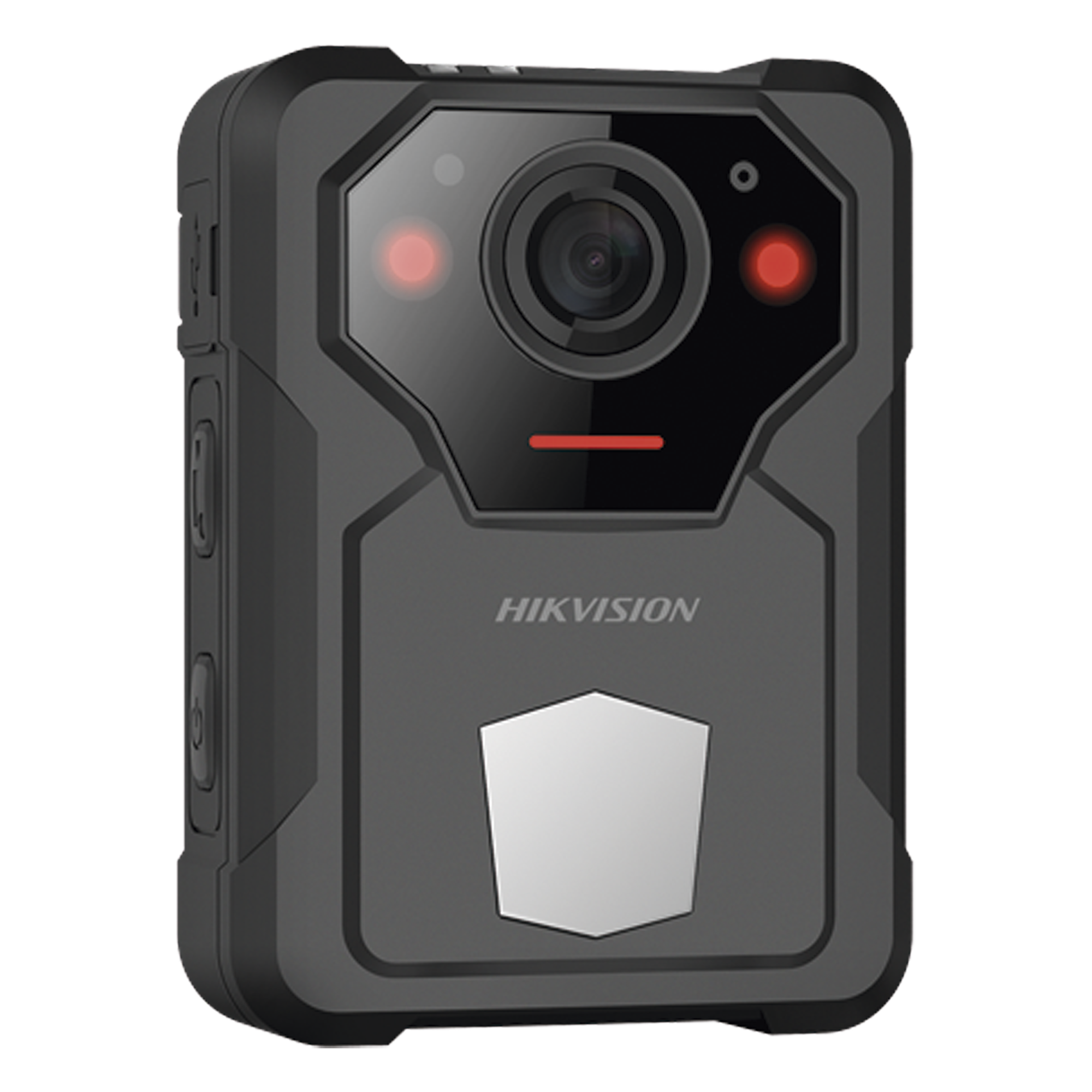 Body Camera Portátil / 2K 4 Megapixel / Pantalla 1.77" TFT / IP67 / 128 GB / 12 h Batería / Visión Nocturna IR 3 m (9.8 ft) — HIKVISION · SKU DS-MCW406/128G